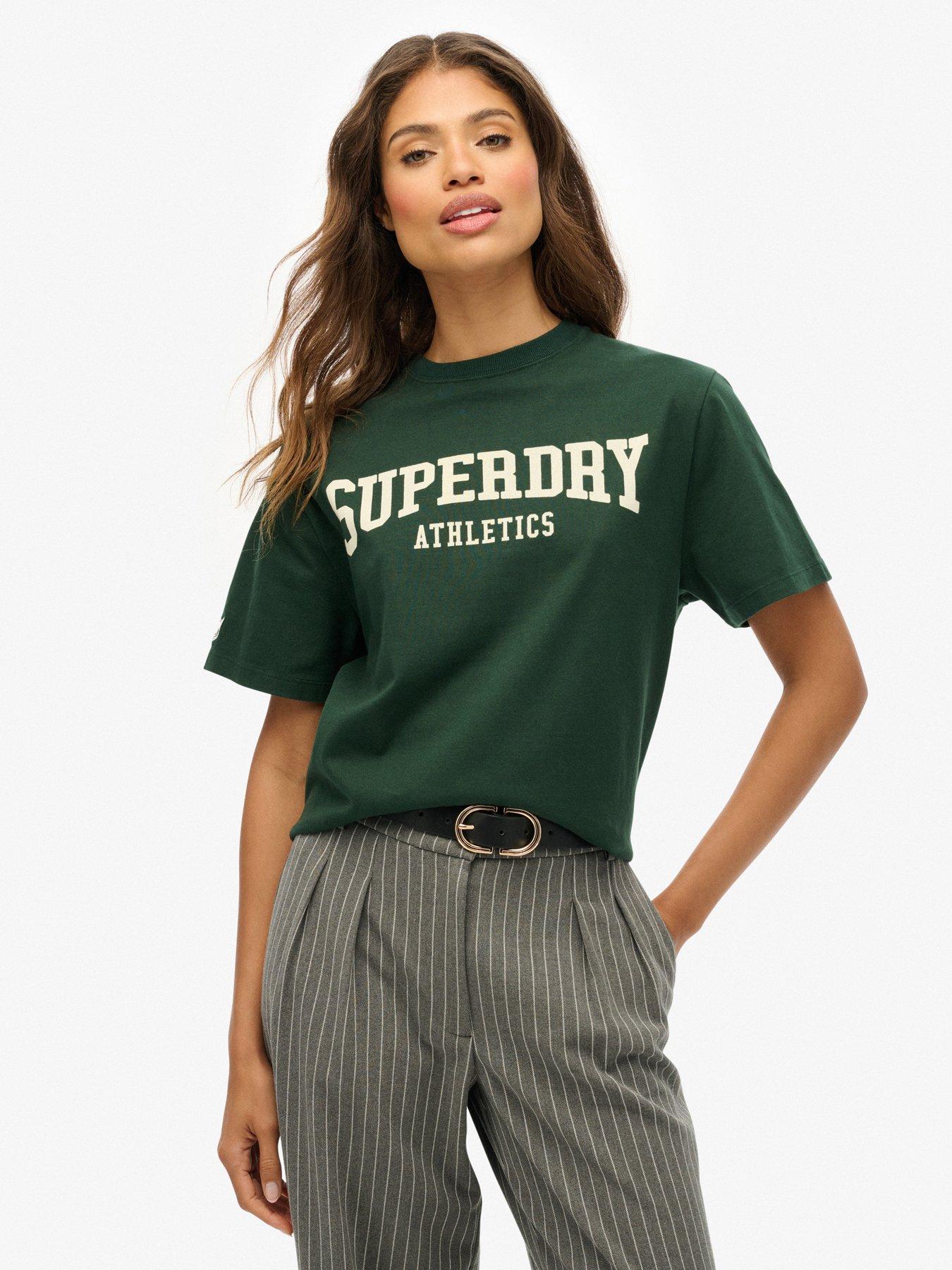 superdry-athletic-essentials-oversized-t-shirt-enamel-greenfront