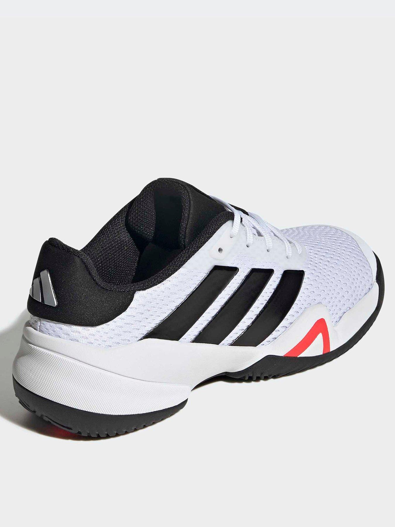 Image 3 of 7 of adidas Boys Tennis Barricade Shoe - White