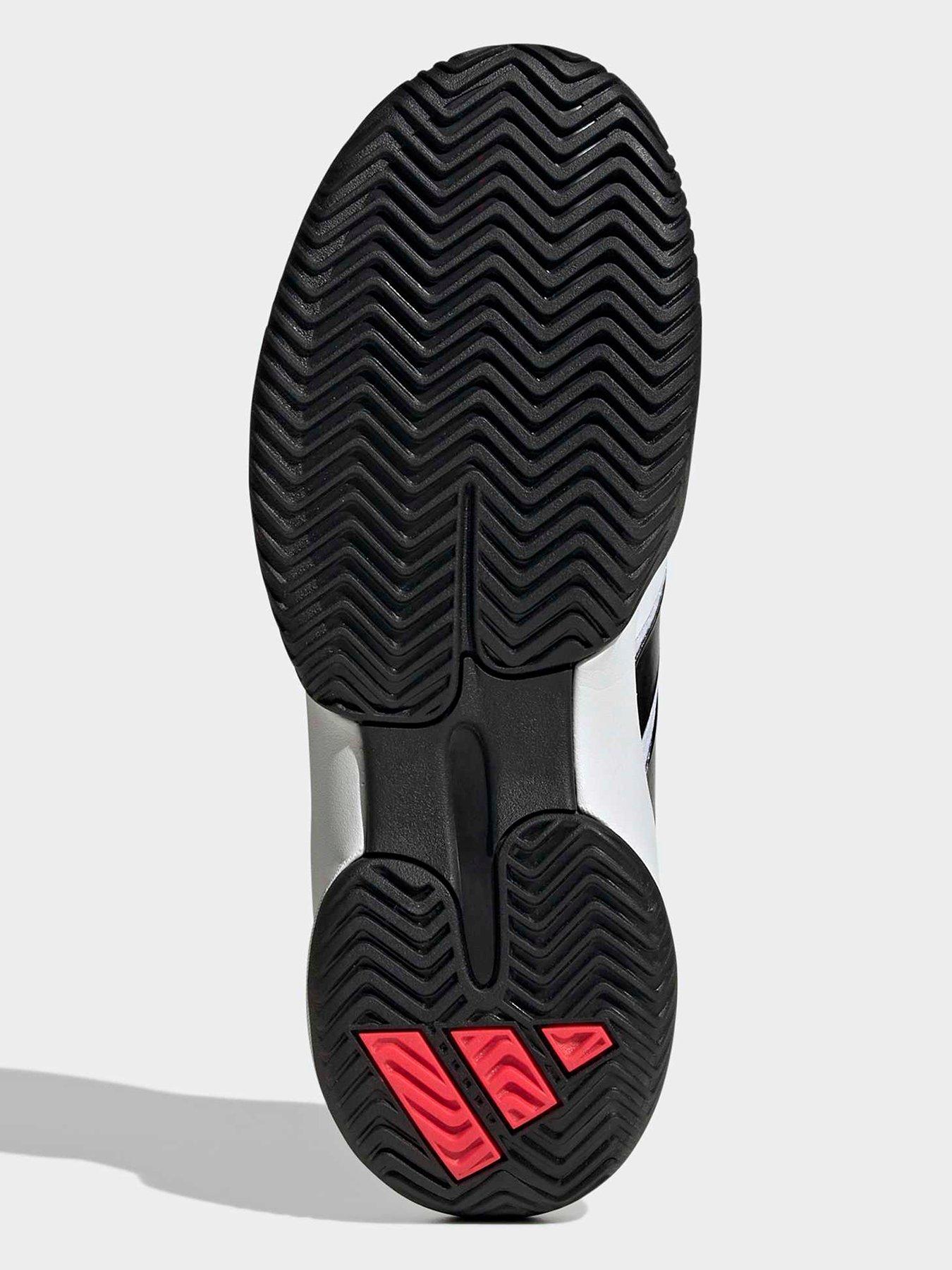 Image 5 of 7 of adidas Boys Tennis Barricade Shoe - White