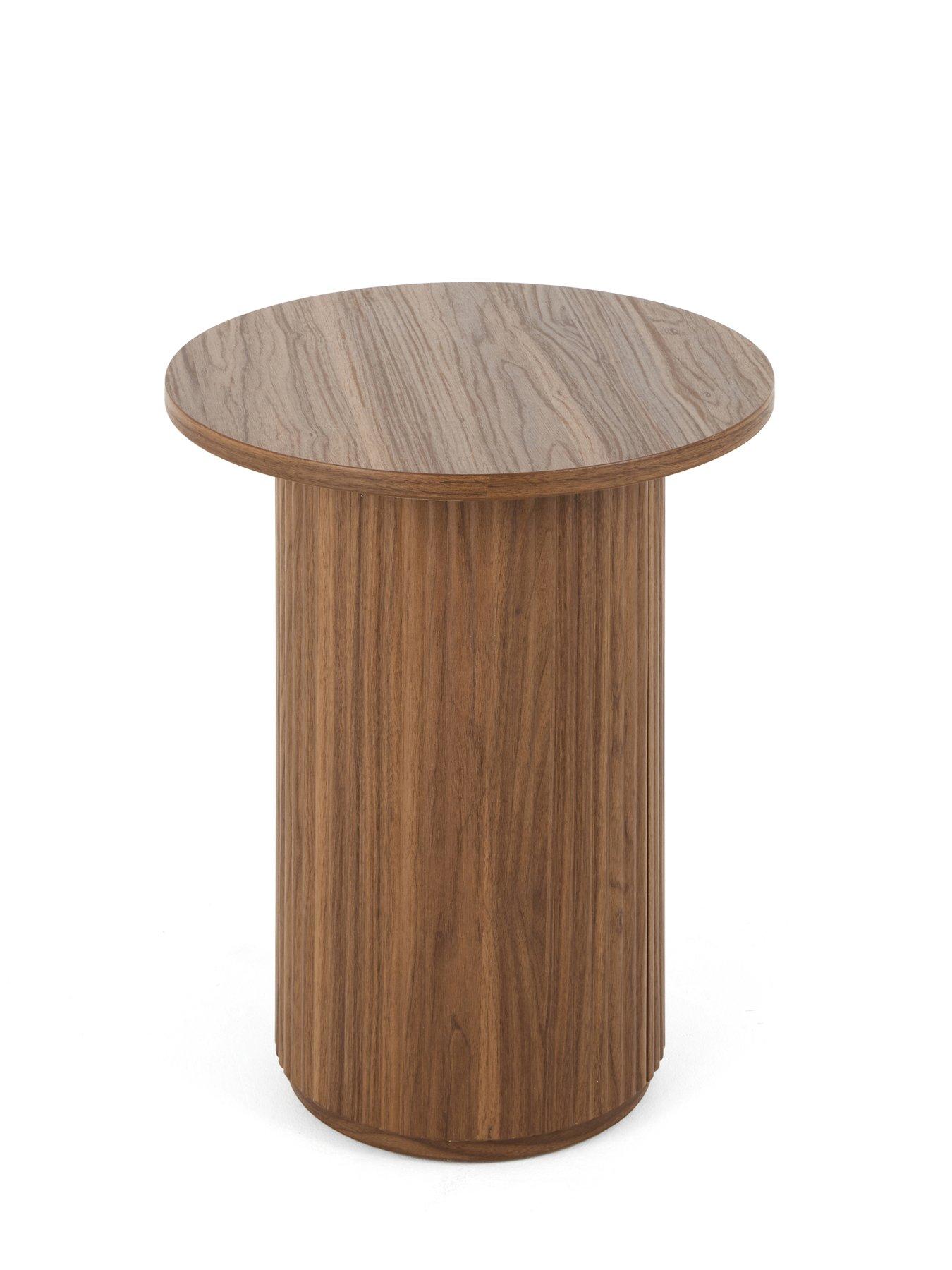 Image 3 of 5 of The Very Collection Carina Full Side Table - Mid Oak
