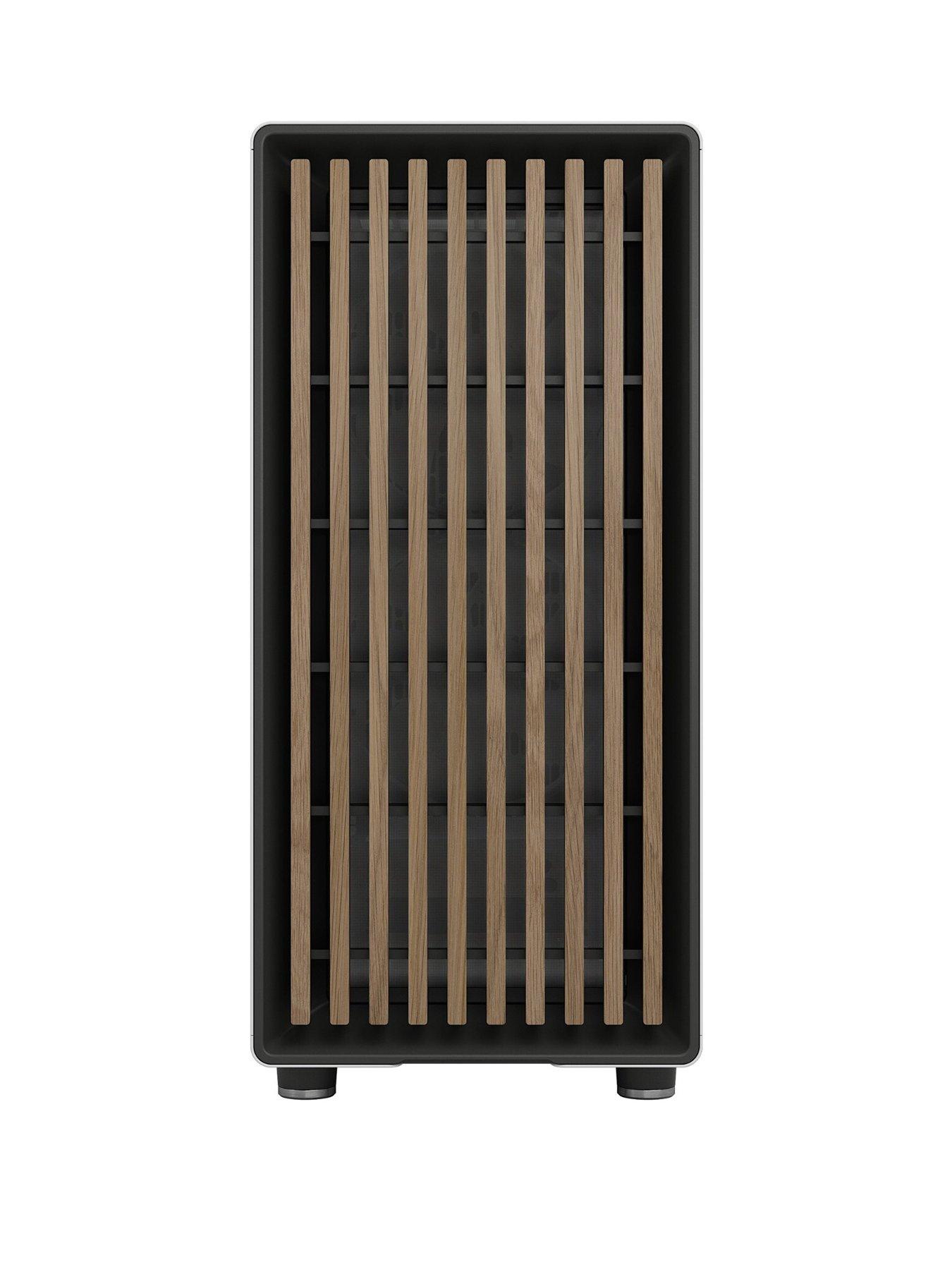 Image 1 of 7 of Fractal North Chalk White TG Clear Tint PC Case