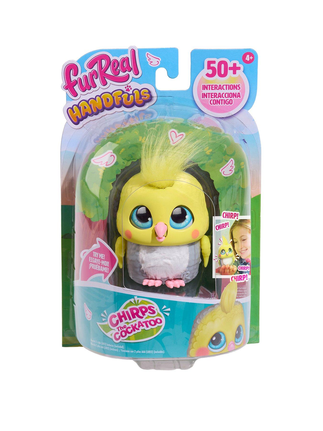 Image 1 of 8 of FurReal Friends FurReal Handfuls - Cockatoo