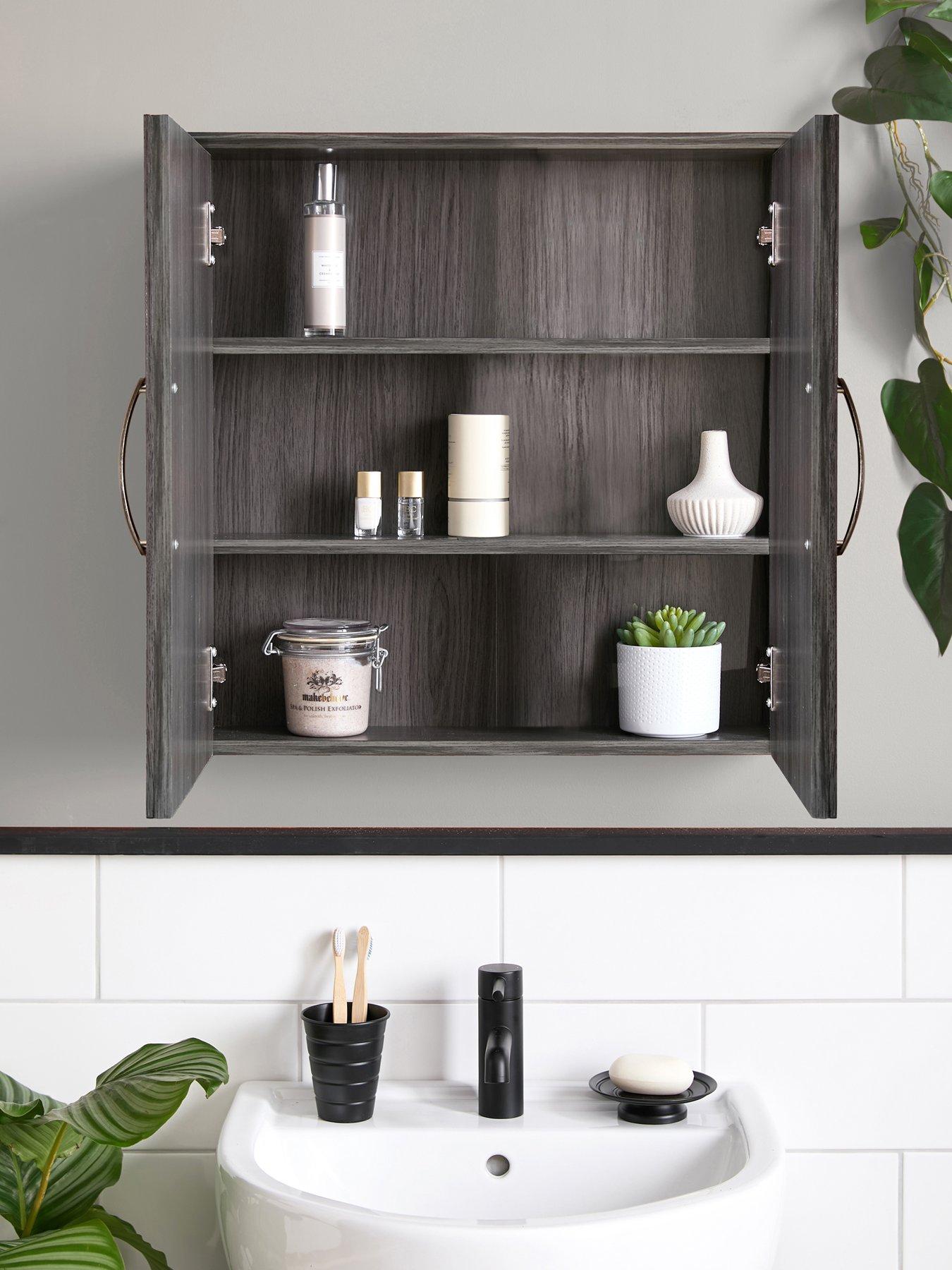 Image 3 of 7 of The Very Collection Caledon 2 Door Mirror Cabinet