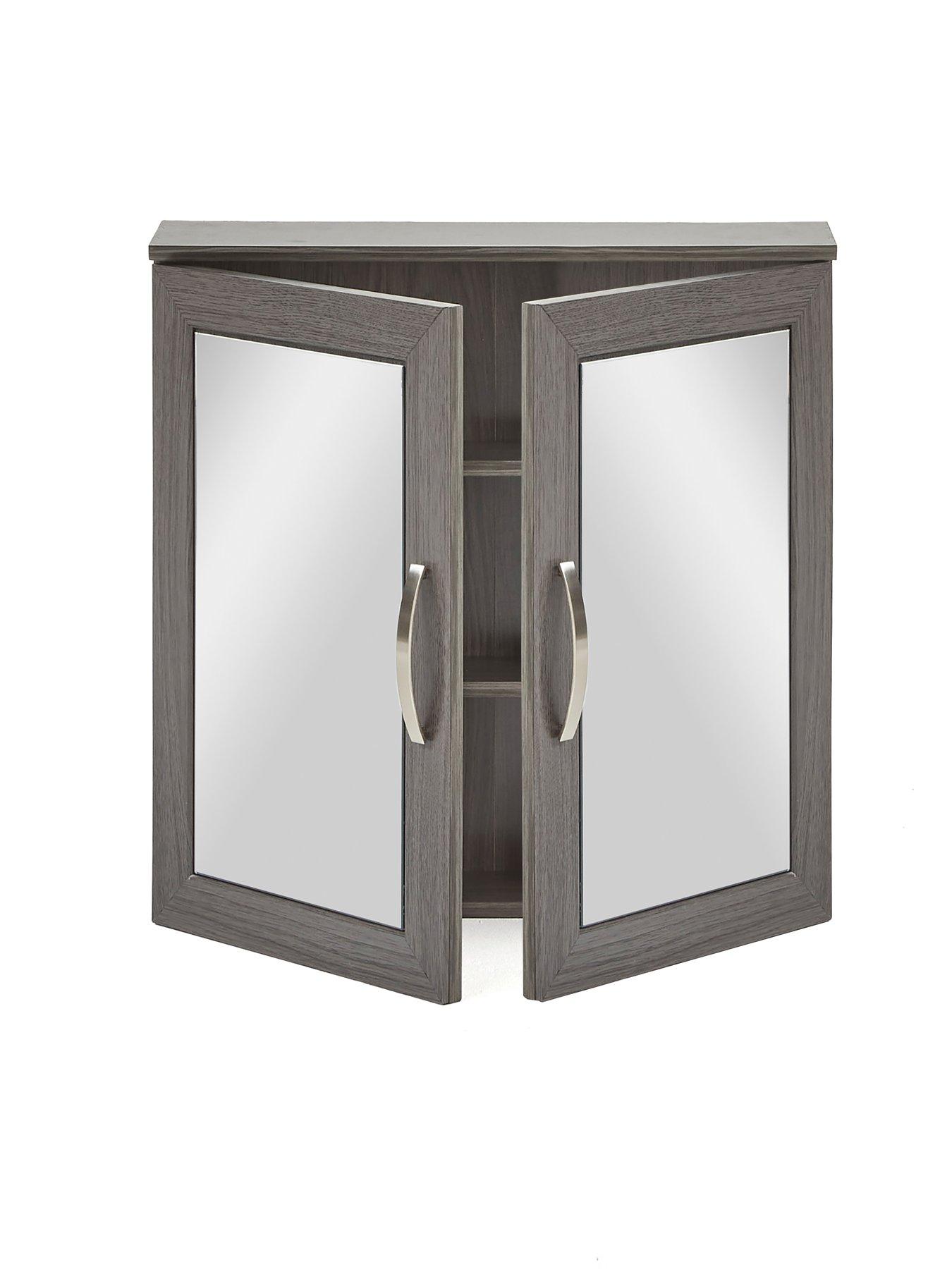 Image 4 of 7 of The Very Collection Caledon 2 Door Mirror Cabinet