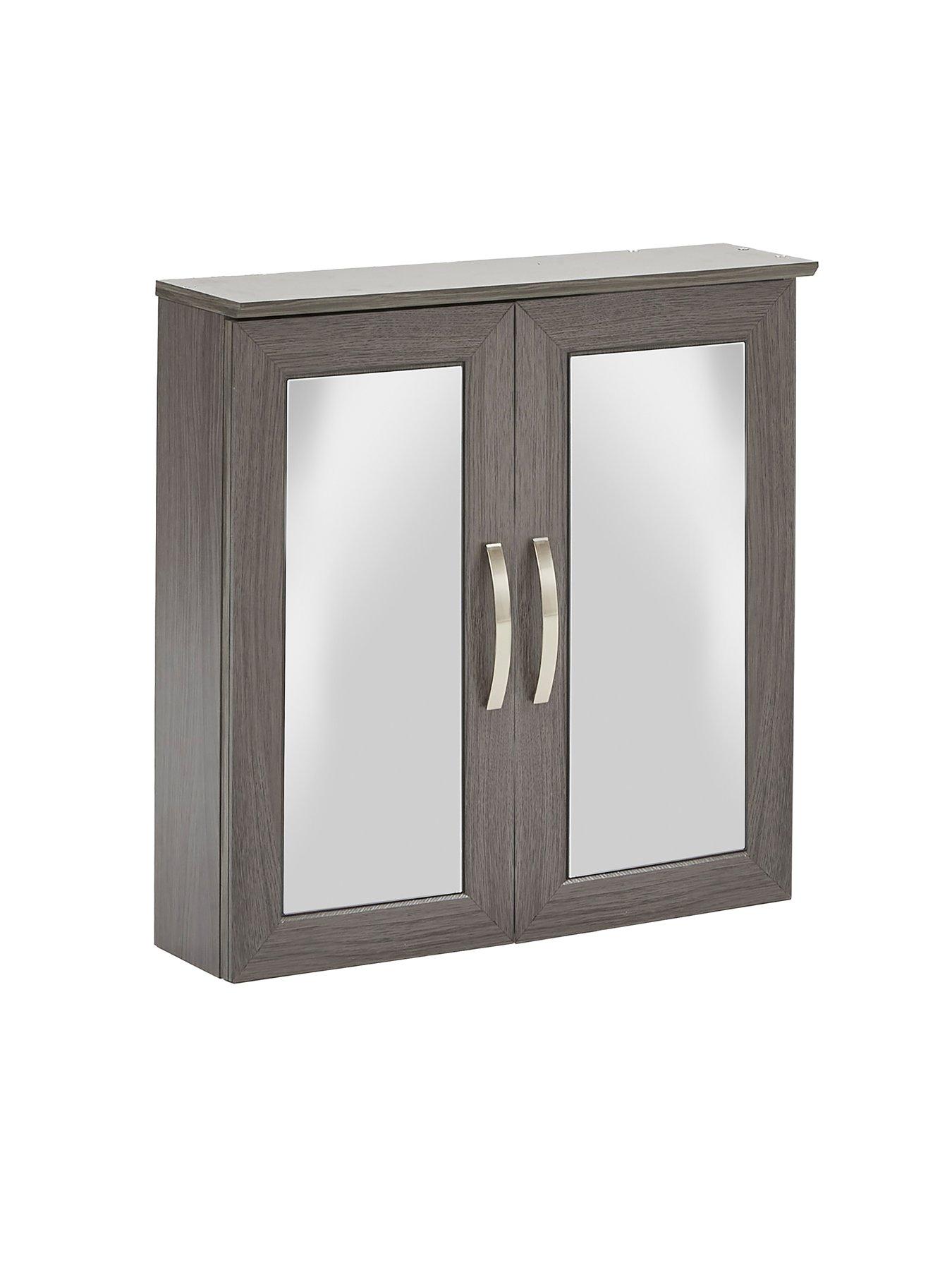 very-home-caledon-2-door-mirror-cabinet-grey-oakdetail