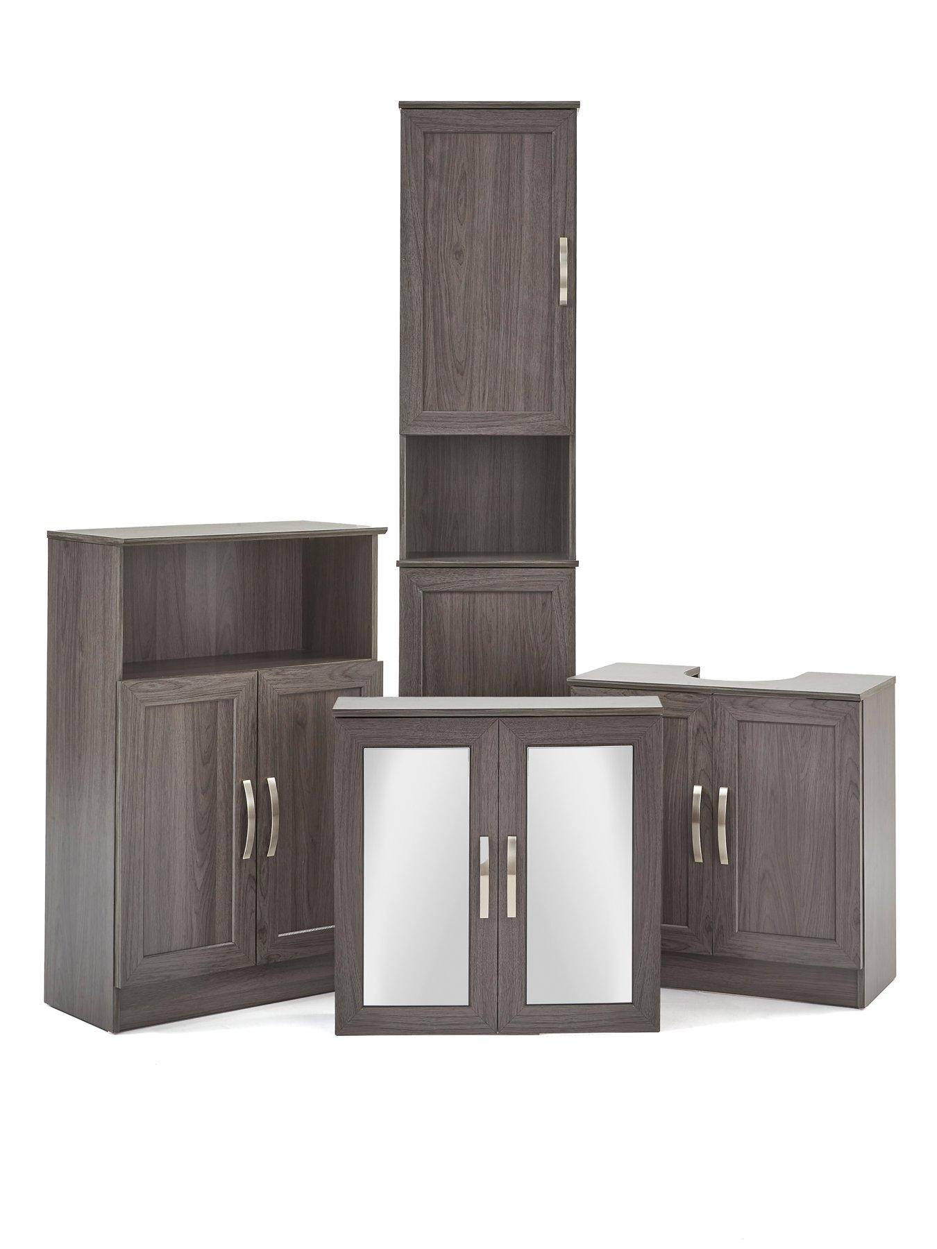 Image 6 of 7 of The Very Collection Caledon 2 Door Mirror Cabinet