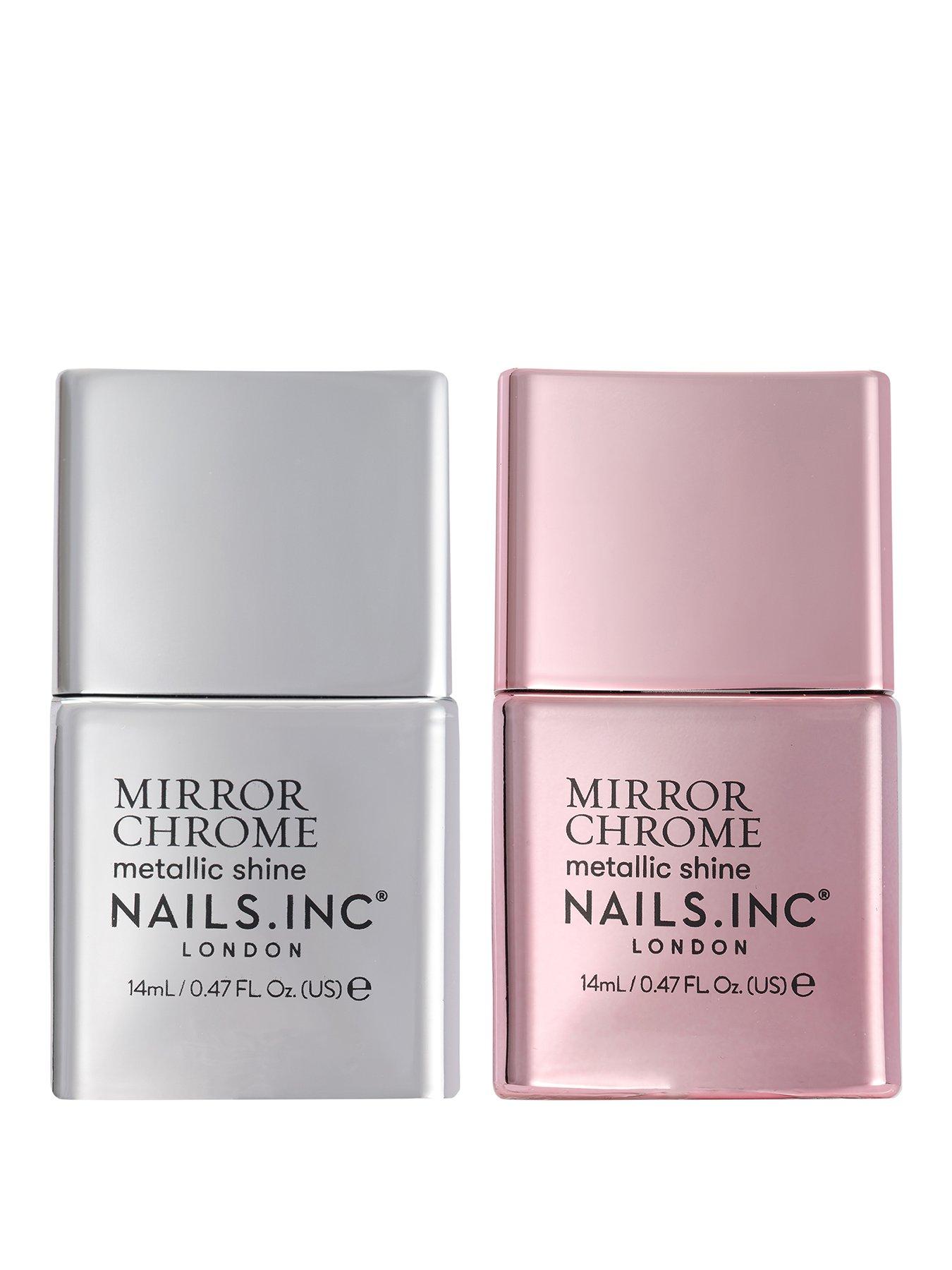 Nails Inc Nails Inc Mirror Chrome Duo (Value £22)