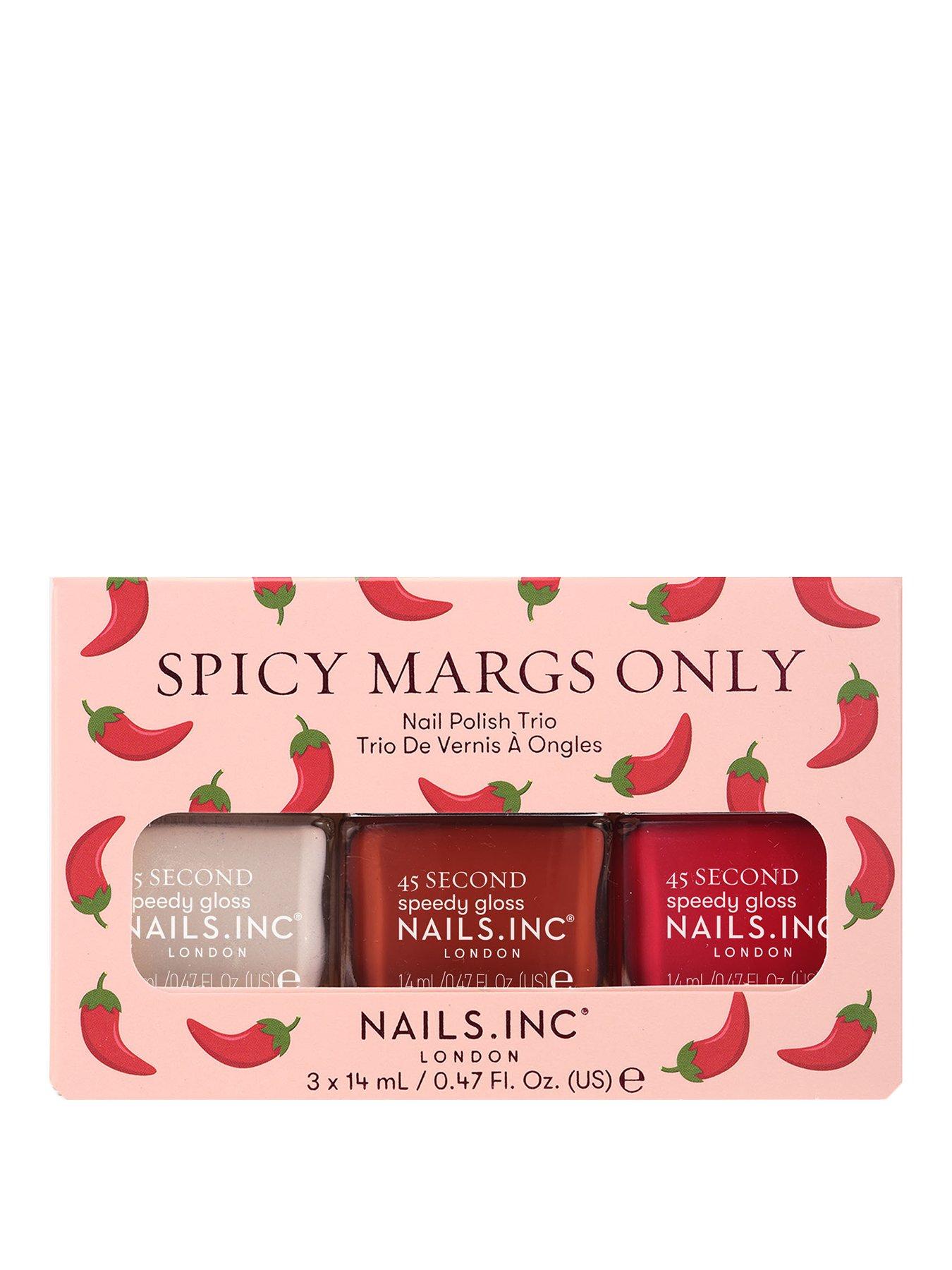 Nails Inc Nails Inc Spicy Margs Only Nail Polish Trio (Value £27)