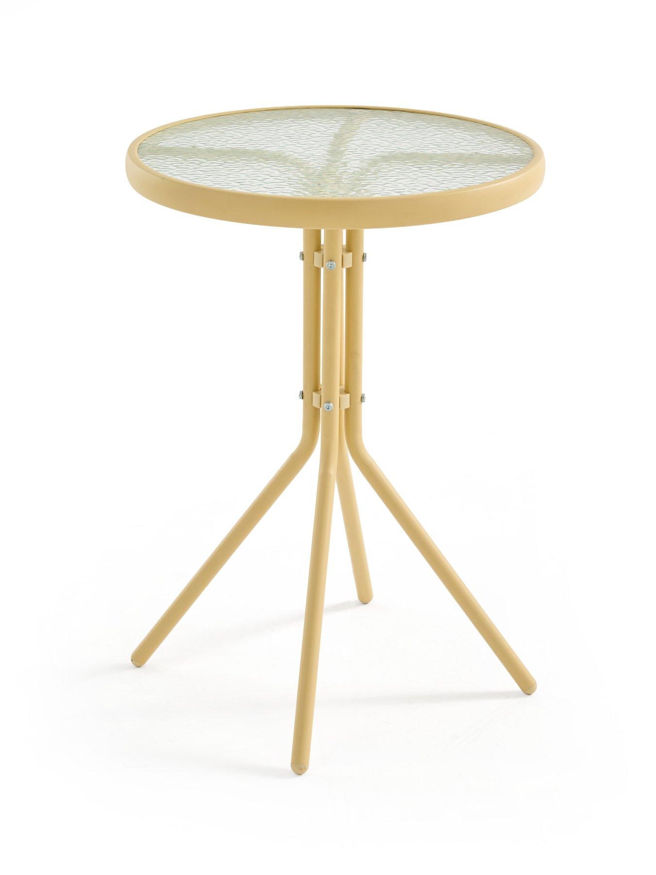 Image 4 of 7 of The Very Collection Hawaii 3-Piece Bistro Set - Buttermilk