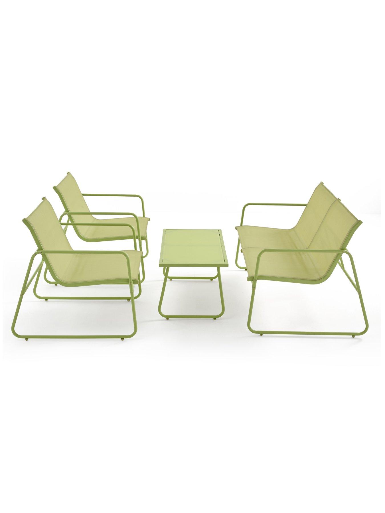Image 3 of 7 of The Very Collection Amalfi Sofa Set- Green