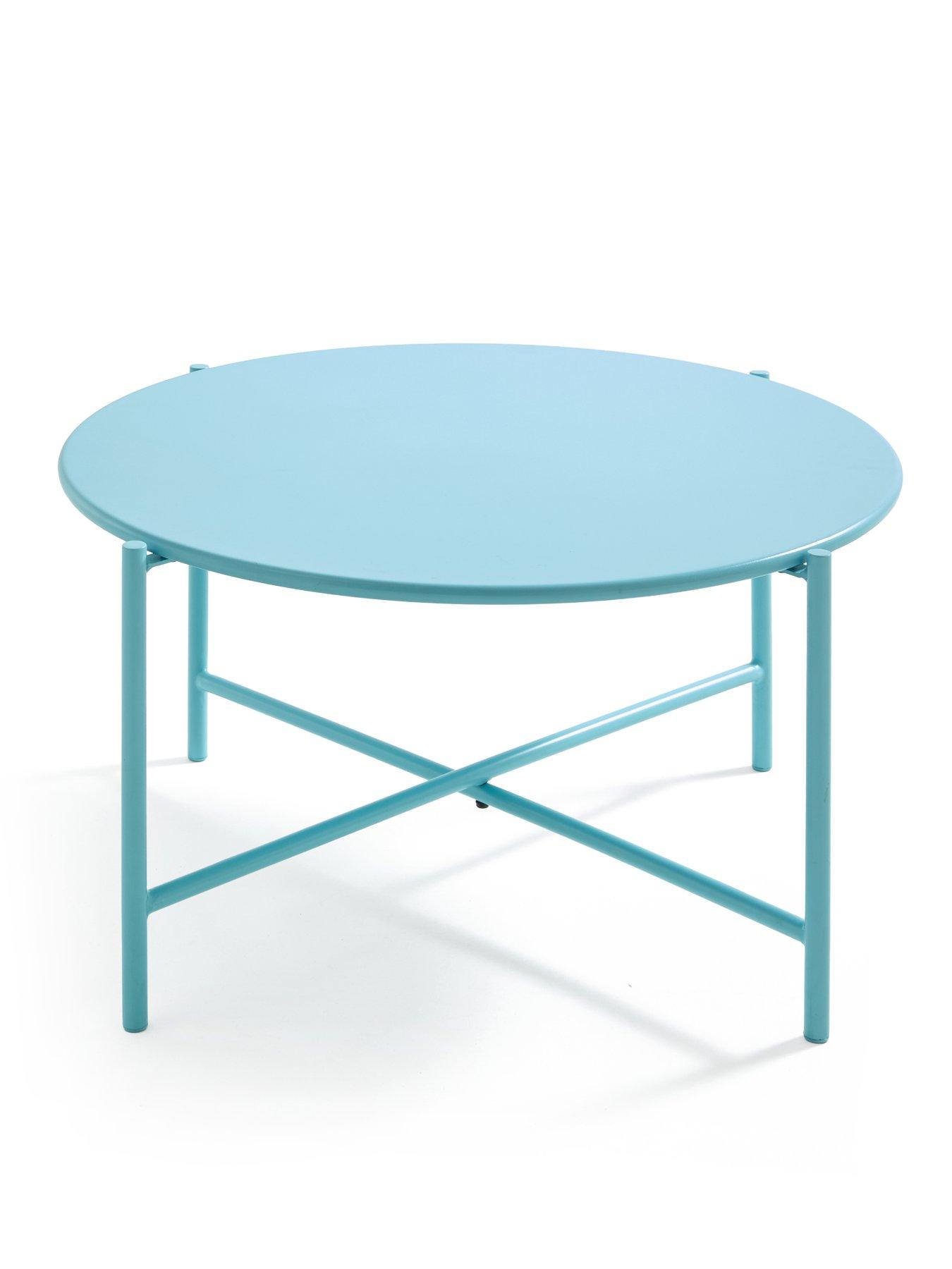 Image 3 of 5 of The Very Collection Palm Springs Table - Blue
