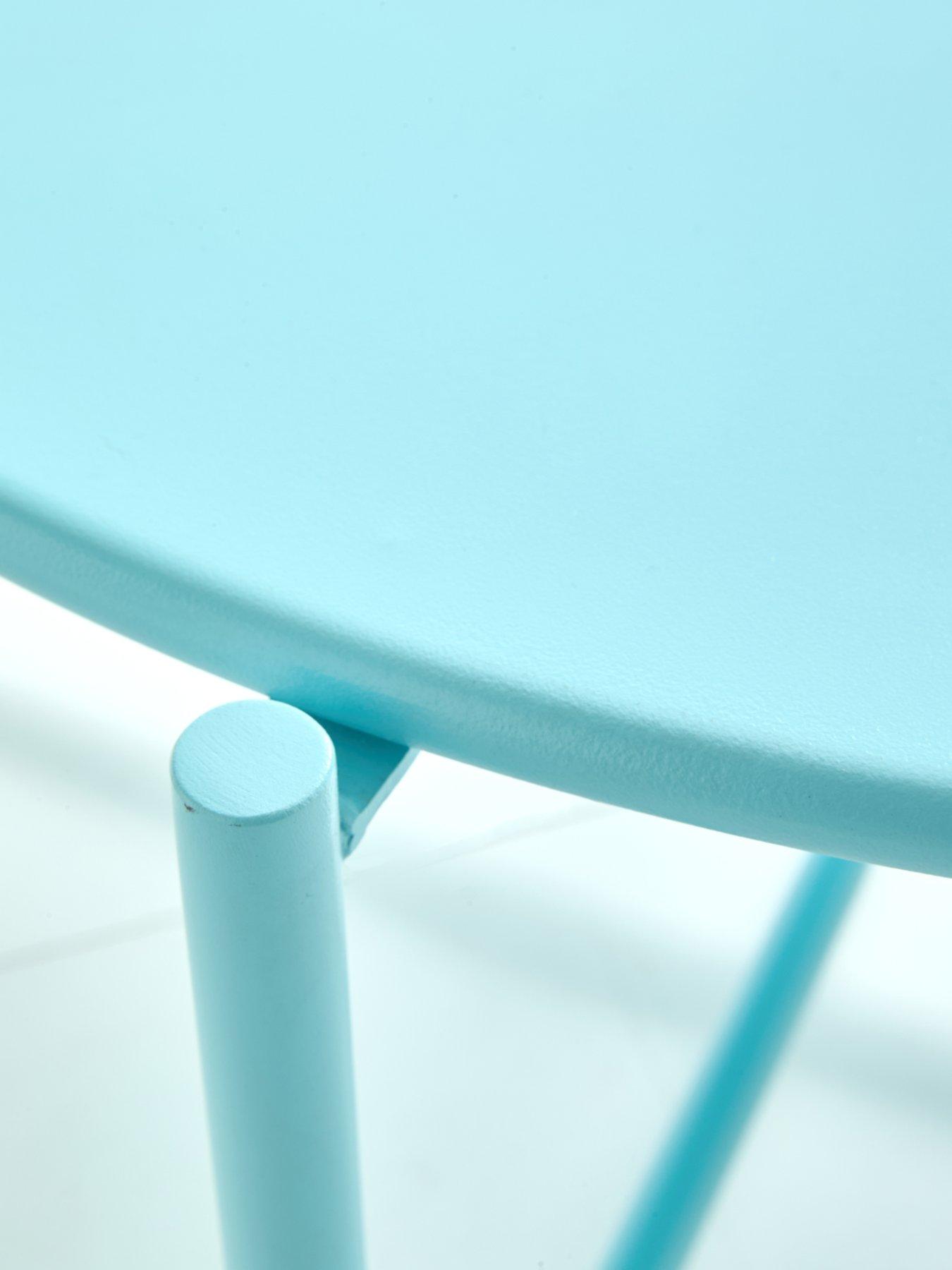 Image 4 of 5 of The Very Collection Palm Springs Table - Blue