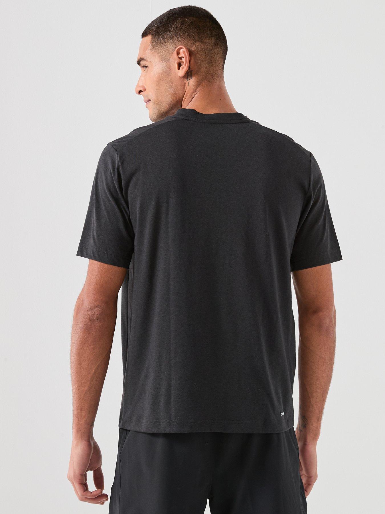 Image 2 of 6 of adidas Mens Training Workout Essentials T-Shirt - Black