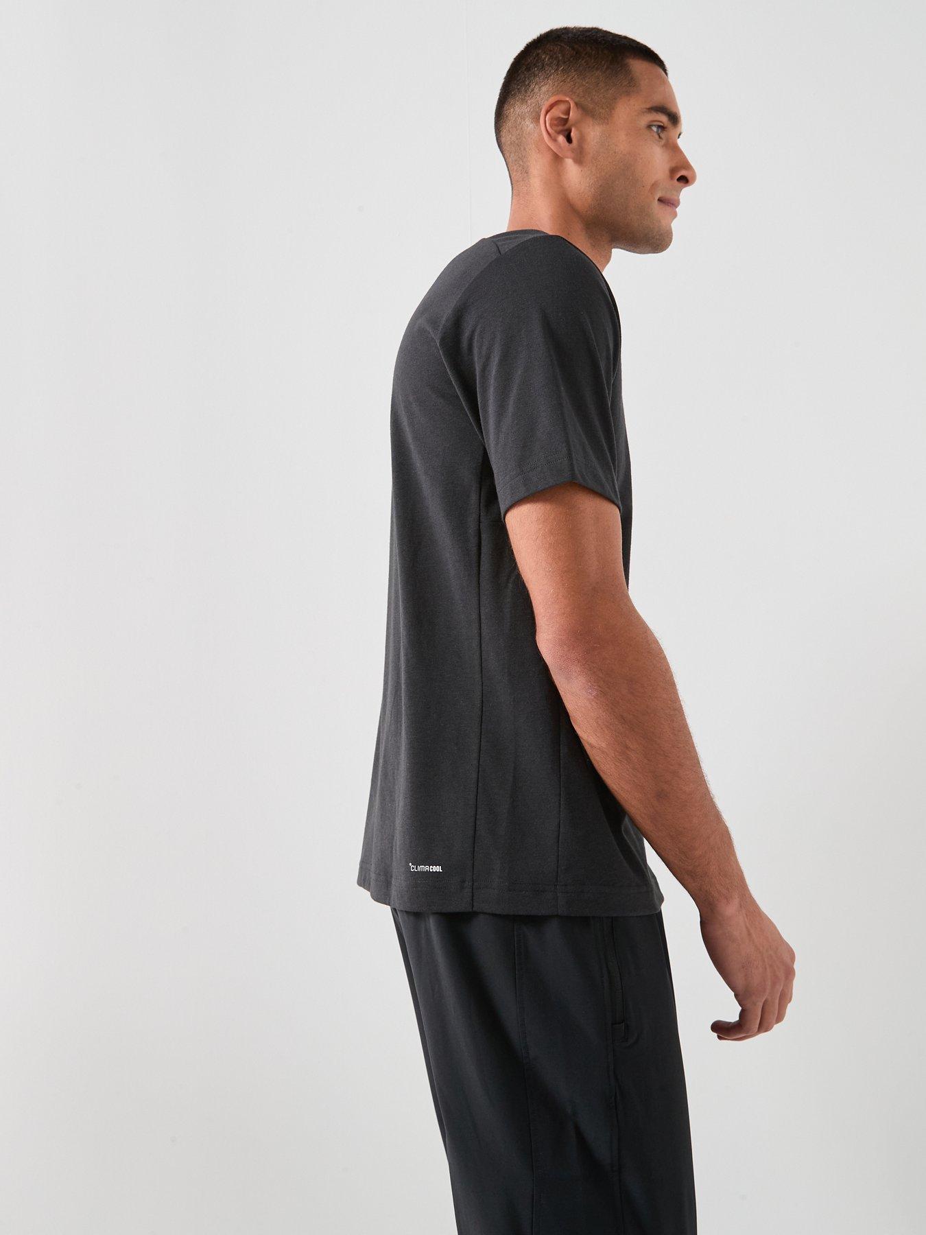 Image 6 of 6 of adidas Mens Training Workout Essentials T-Shirt - Black