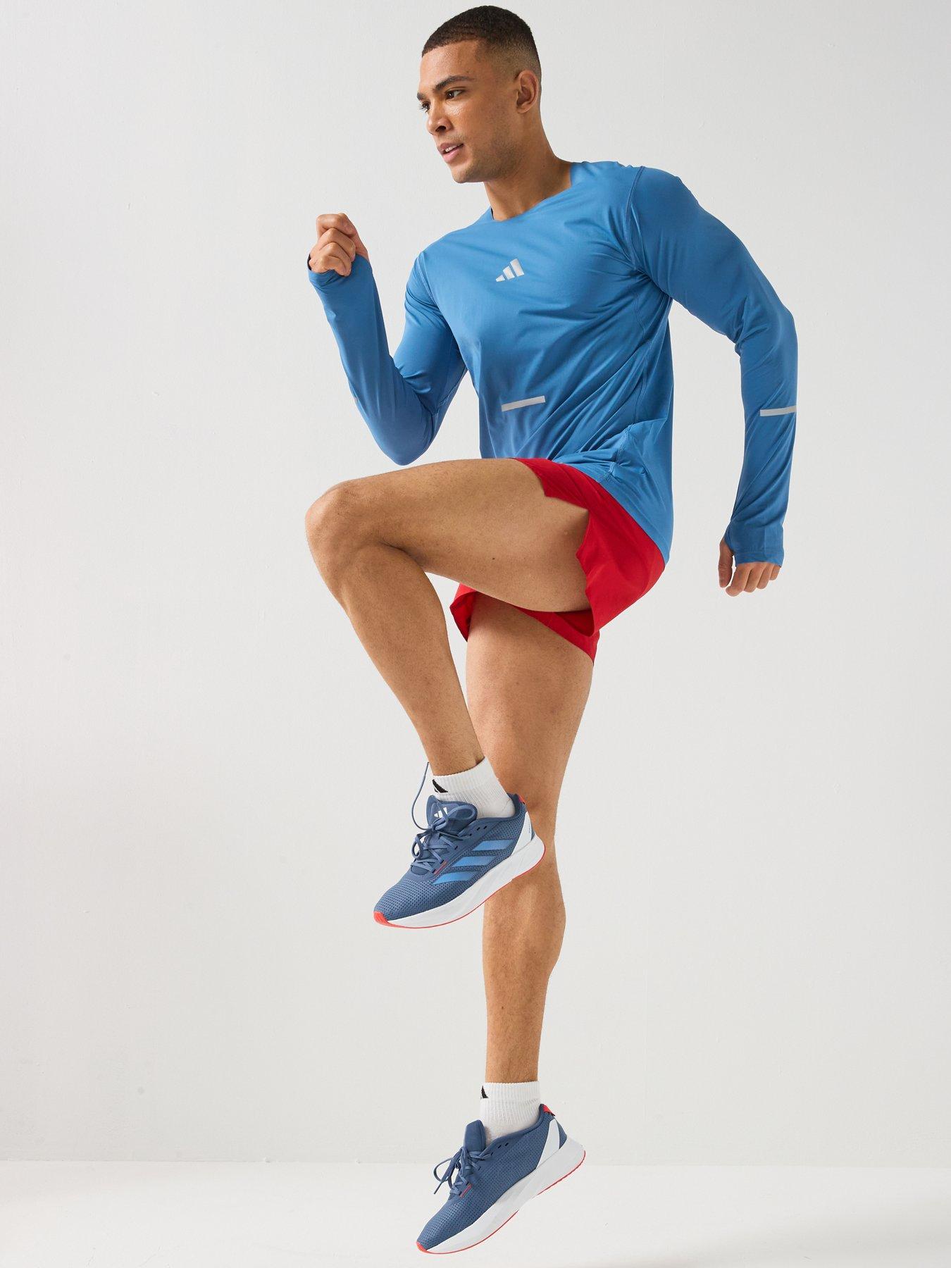 Image 6 of 6 of adidas Mens Running Adi365 Climacool Long Sleeve T-Shirt - Blue