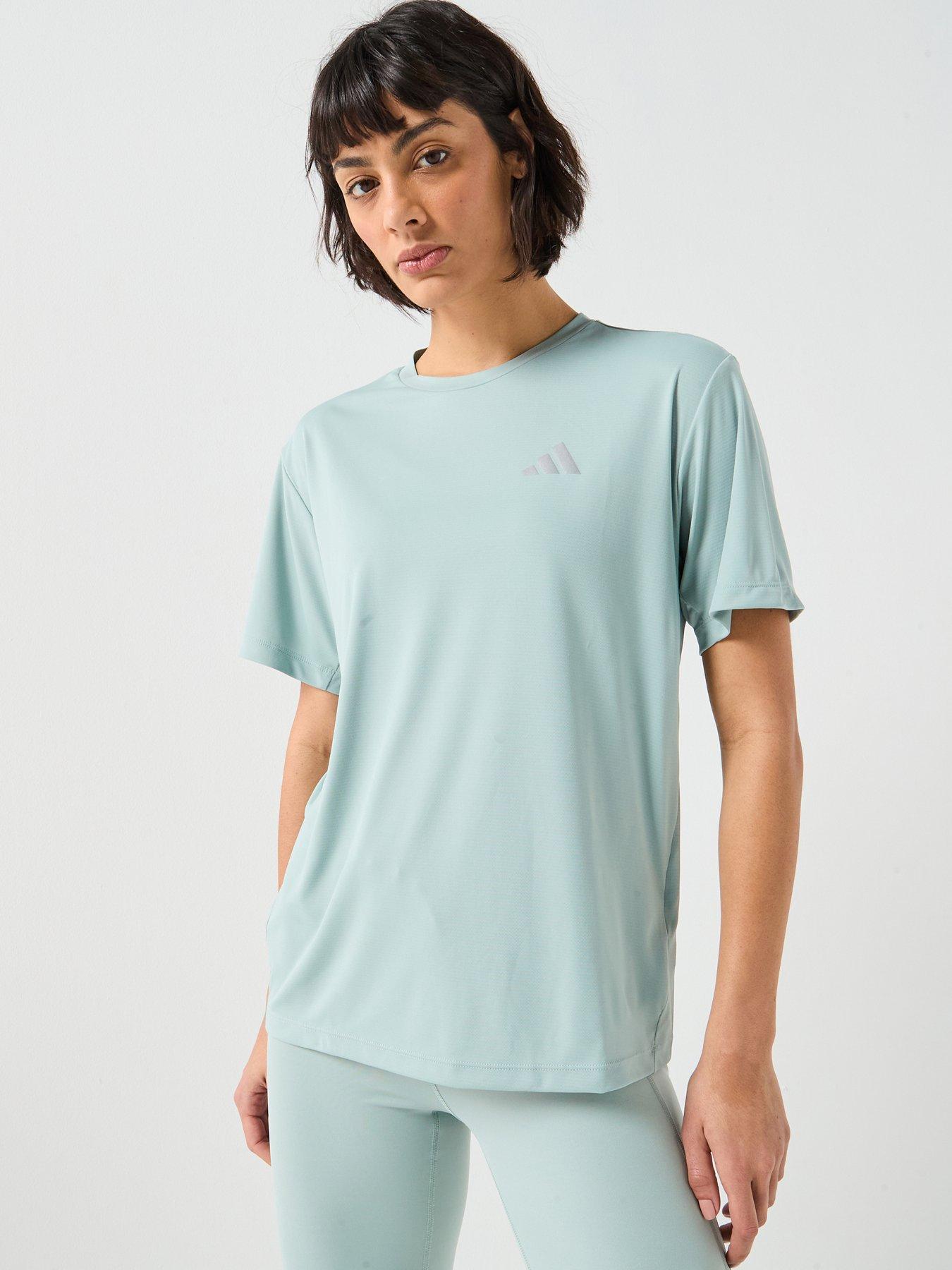 Image 1 of 5 of adidas Womens Running Adi365 Essentials T-Shirt - Green