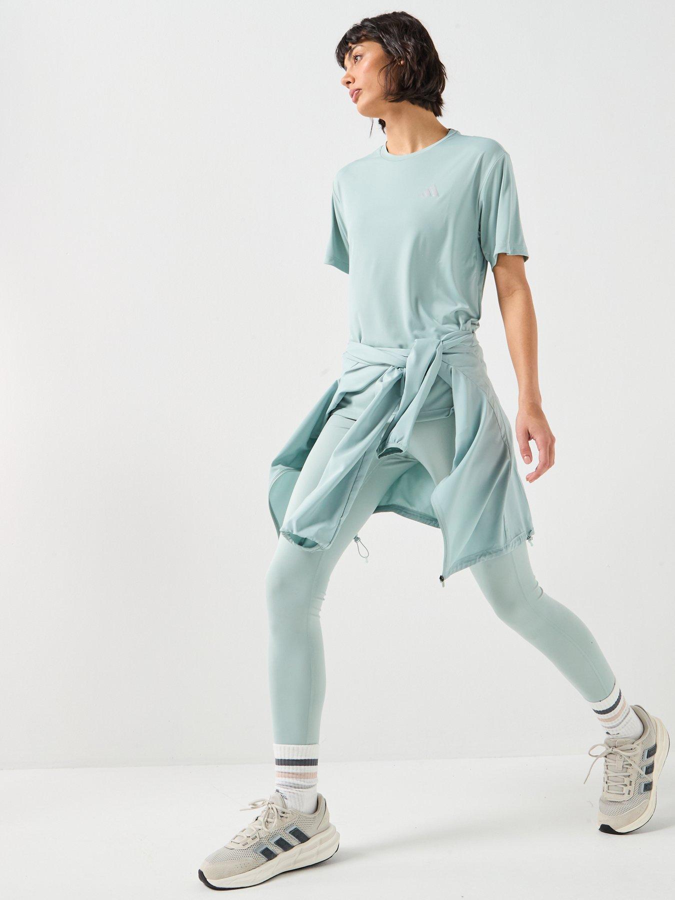 Image 3 of 5 of adidas Womens Running Adi365 Essentials T-Shirt - Green