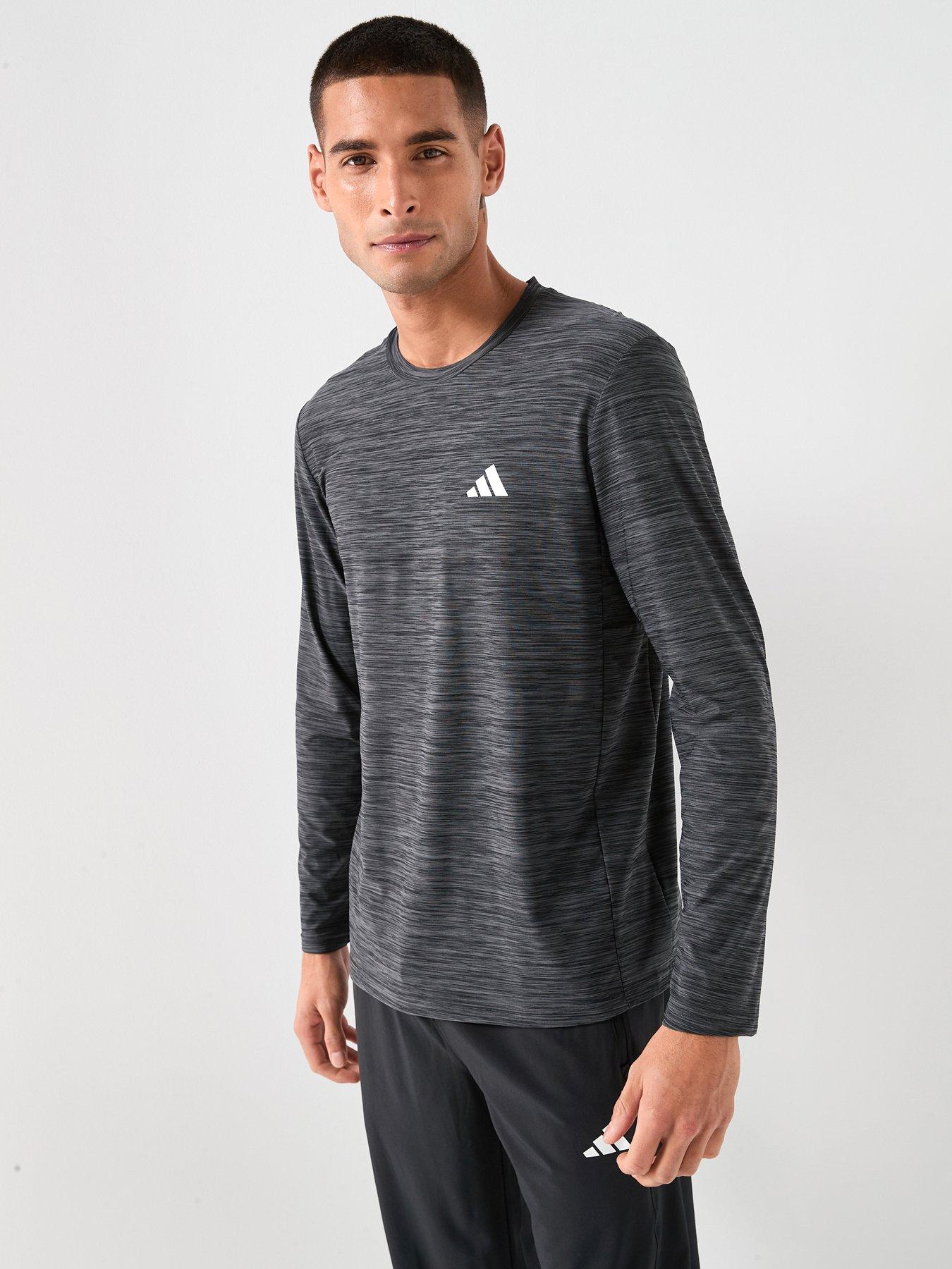 Image 1 of 5 of adidas Mens Training Workout Essentials T-Shirt - Black