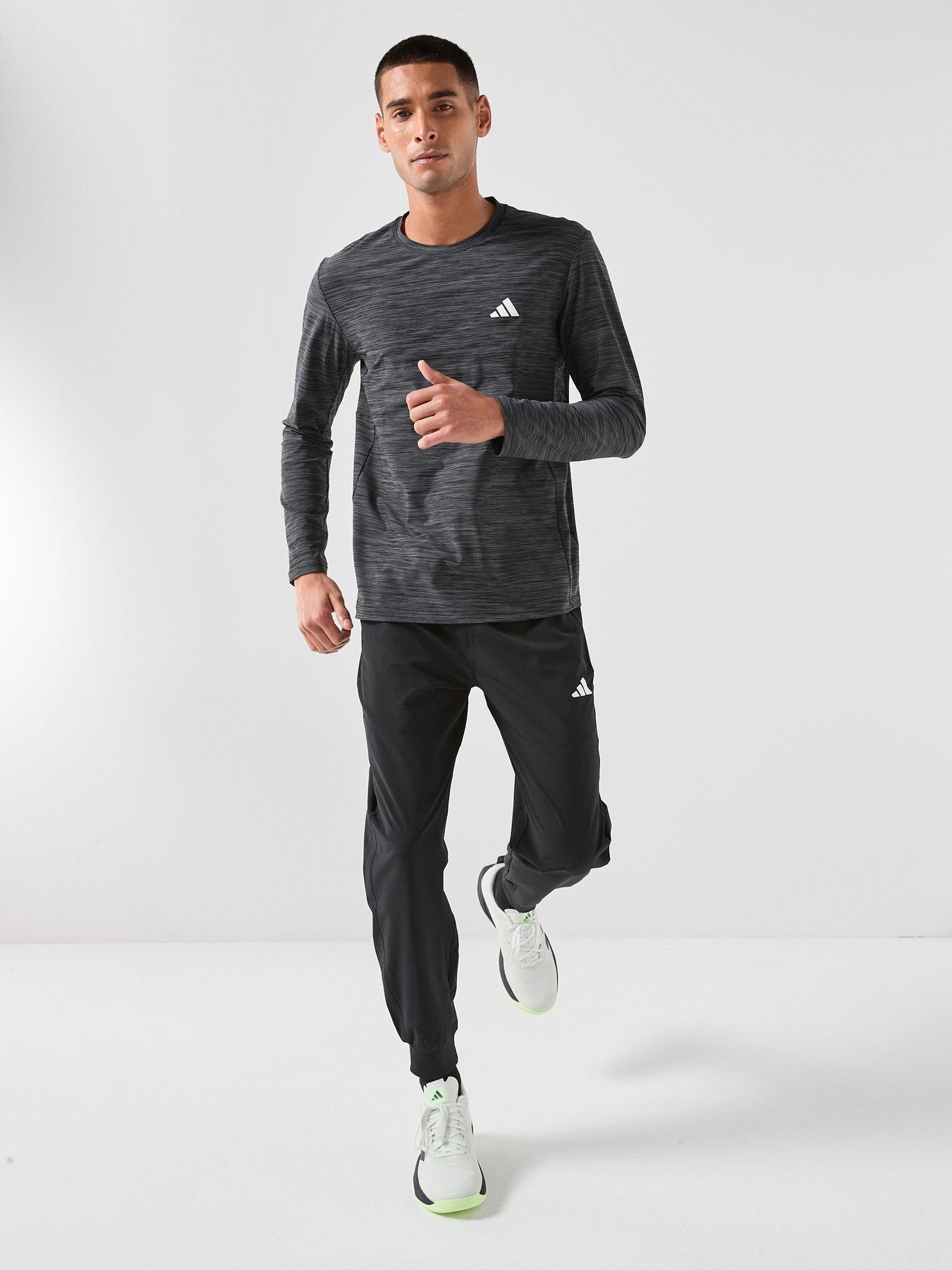 Image 3 of 5 of adidas Mens Training Workout Essentials T-Shirt - Black