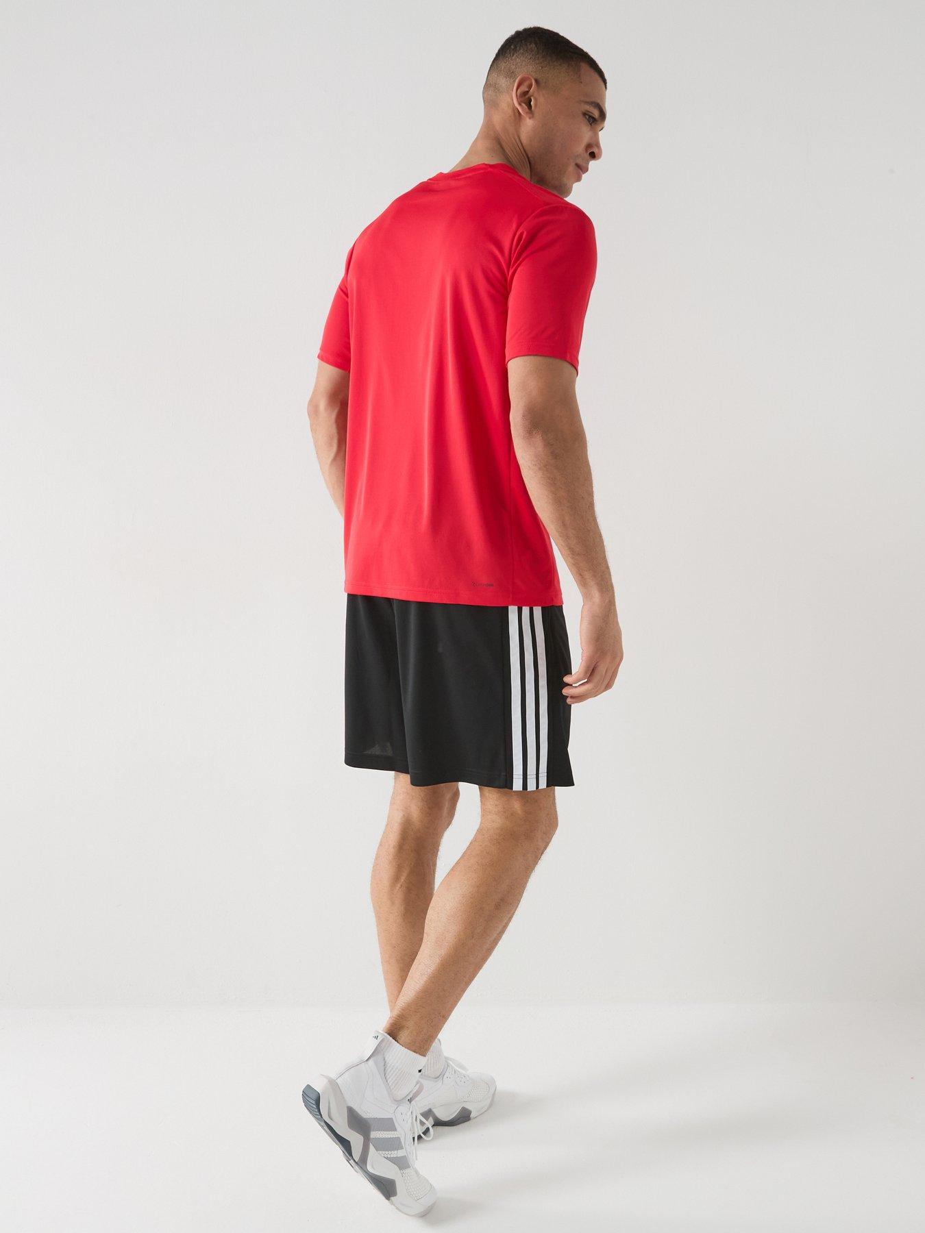 adidas-mens-training-workout-essentials-t-shirt-redstillFront