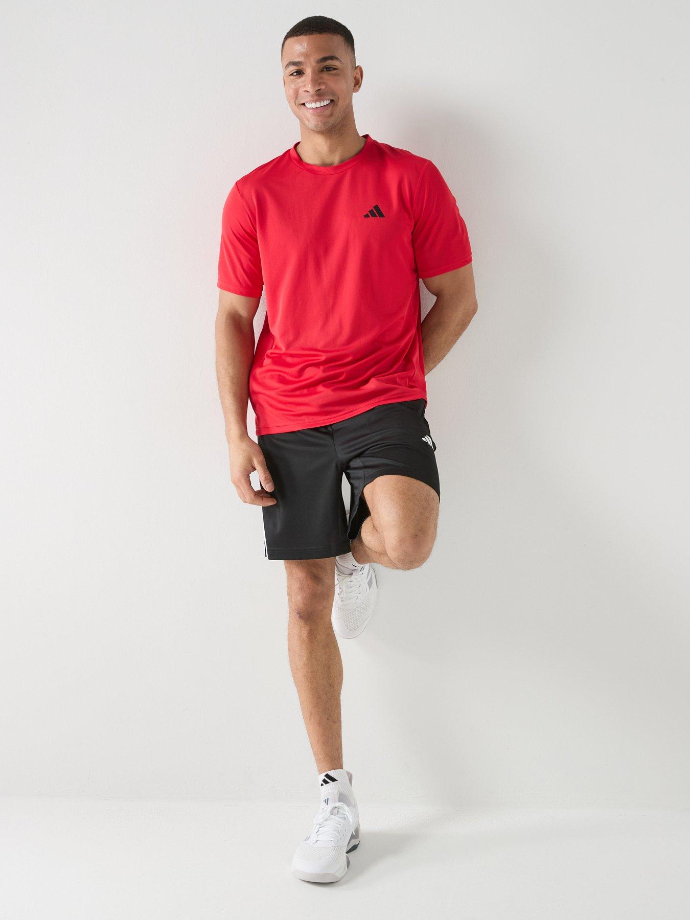adidas-mens-training-workout-essentials-t-shirt-redback