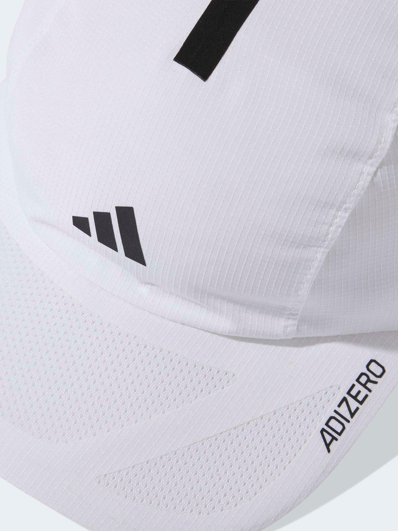 adidas-unisex-running-adizero-cap-whiteoutfit