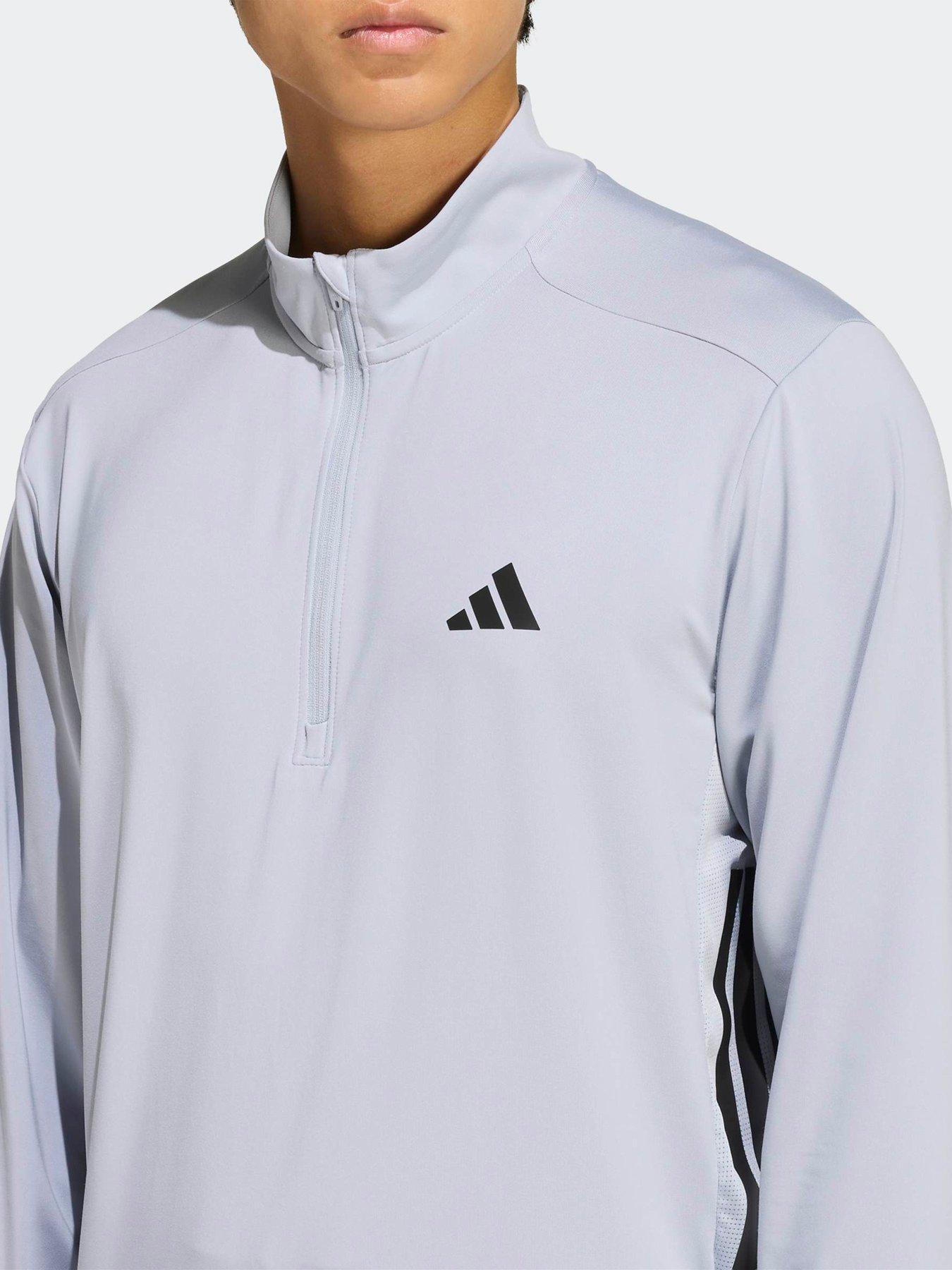 adidas-mens-training-tech-14-zip-greyoutfit