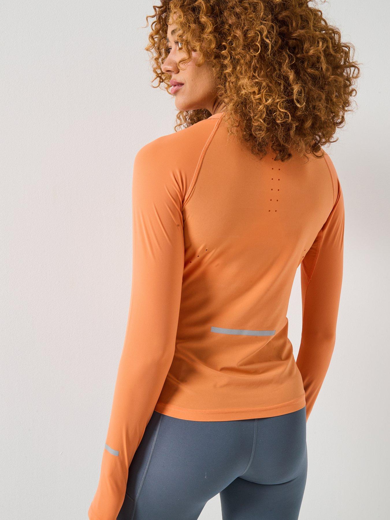 adidas-womens-running-adi365-climacool-long-sleeve-t-shirt-orangestillFront