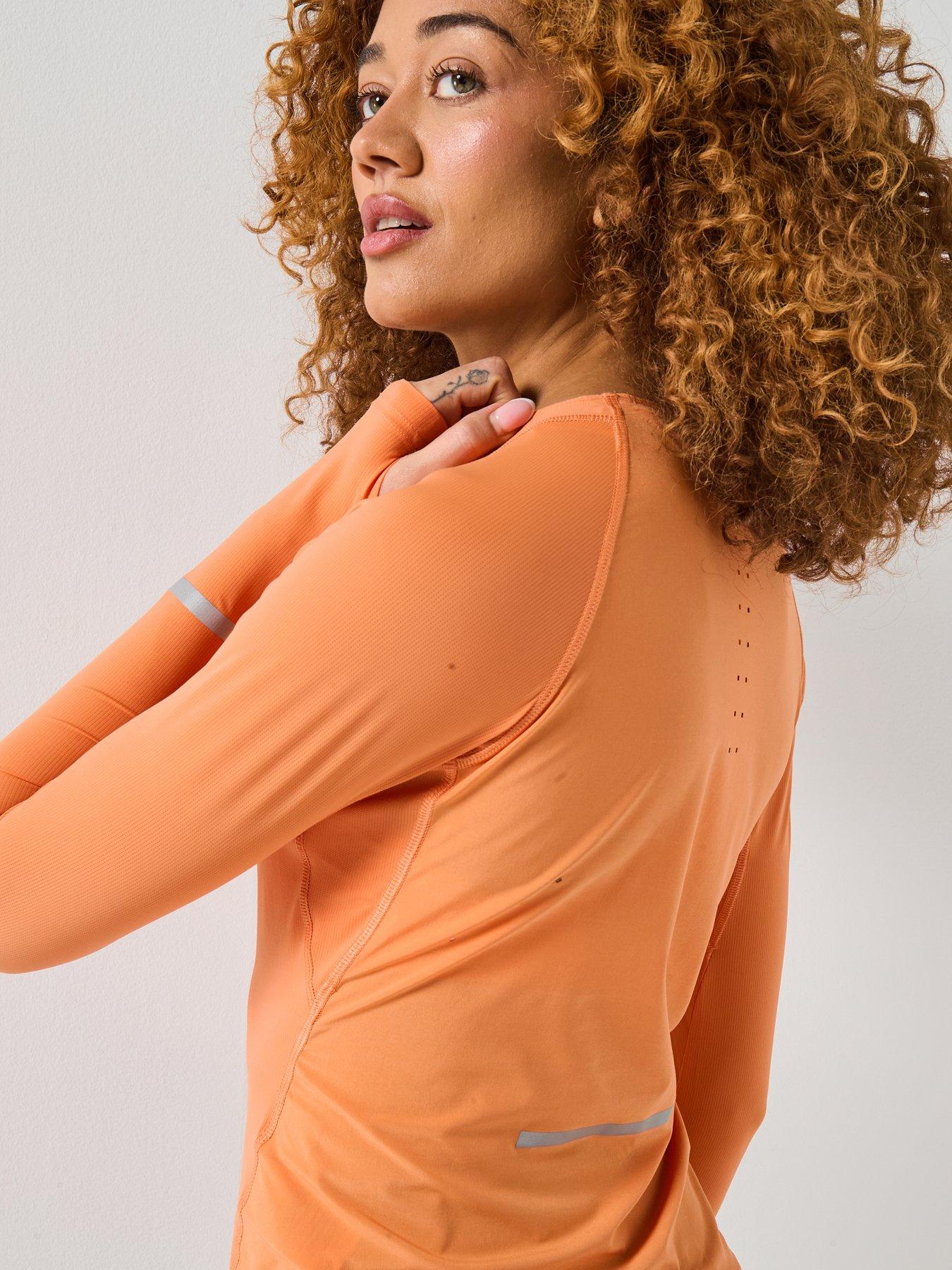 adidas-womens-running-adi365-climacool-long-sleeve-t-shirt-orangeoutfit