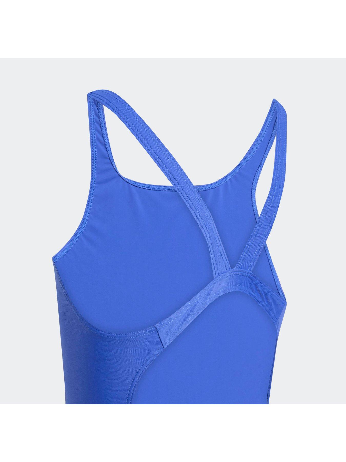 adidas-junior-girls-essentials-v-back-swimsuit-bluedetail