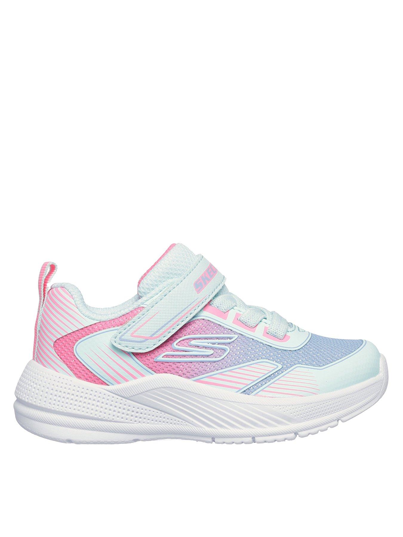Skechers Toddler Microspec Advance Oasis Point Trainer - Aqua