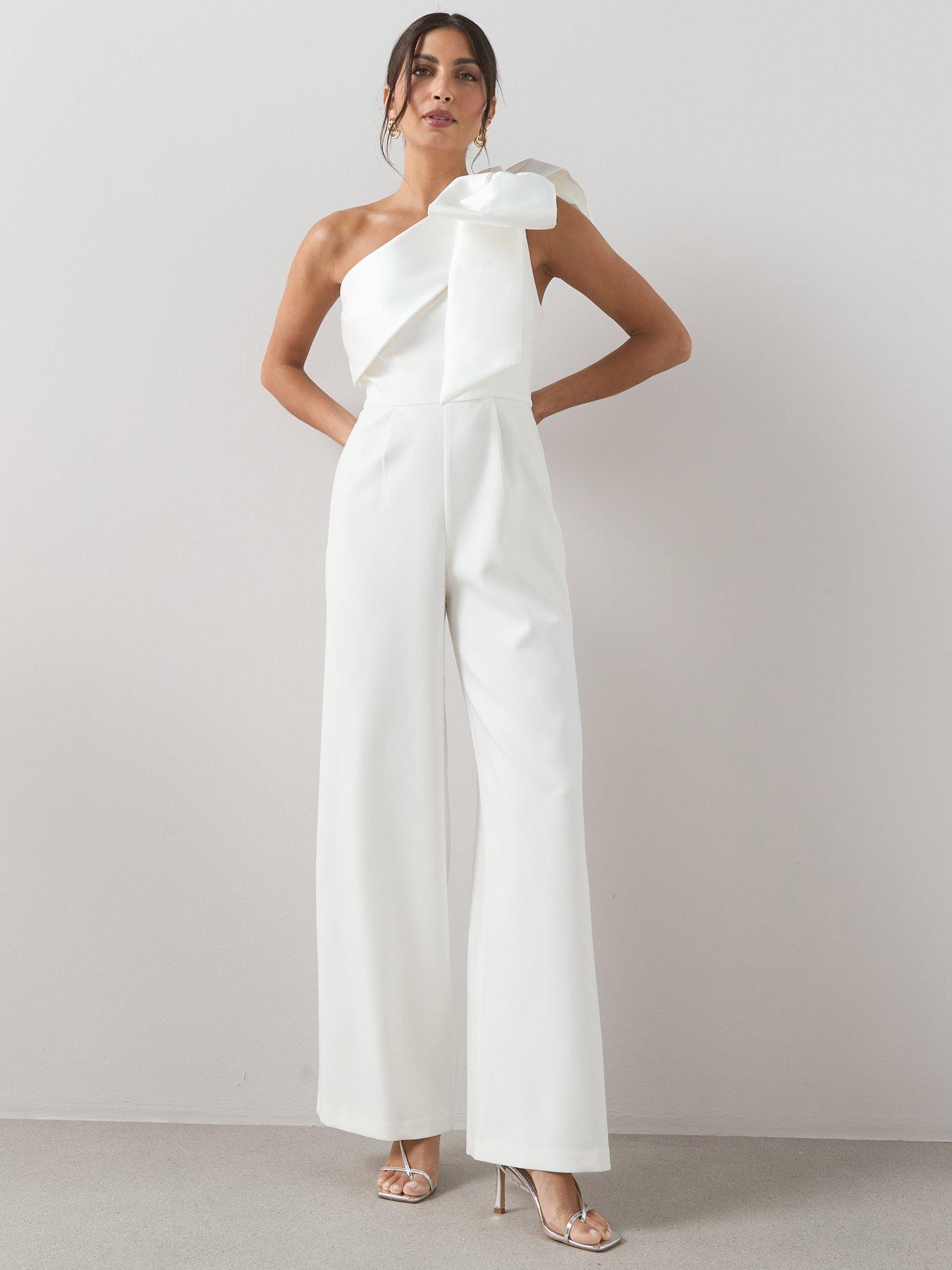 the-very-collection-bow-detail-one-shoulder-jumpsuit-whitefront