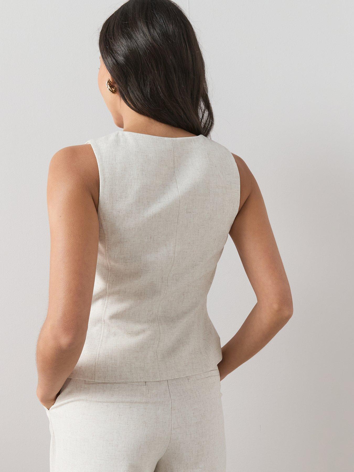 the-very-collection-scoop-neck-waistcoat-naturalstillFront