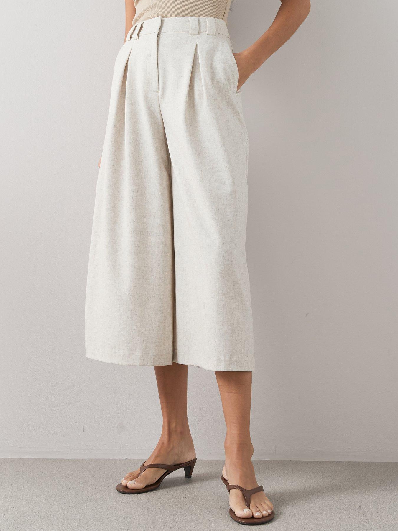 the-very-collection-linen-blend-tailored-culottes-naturaloutfit