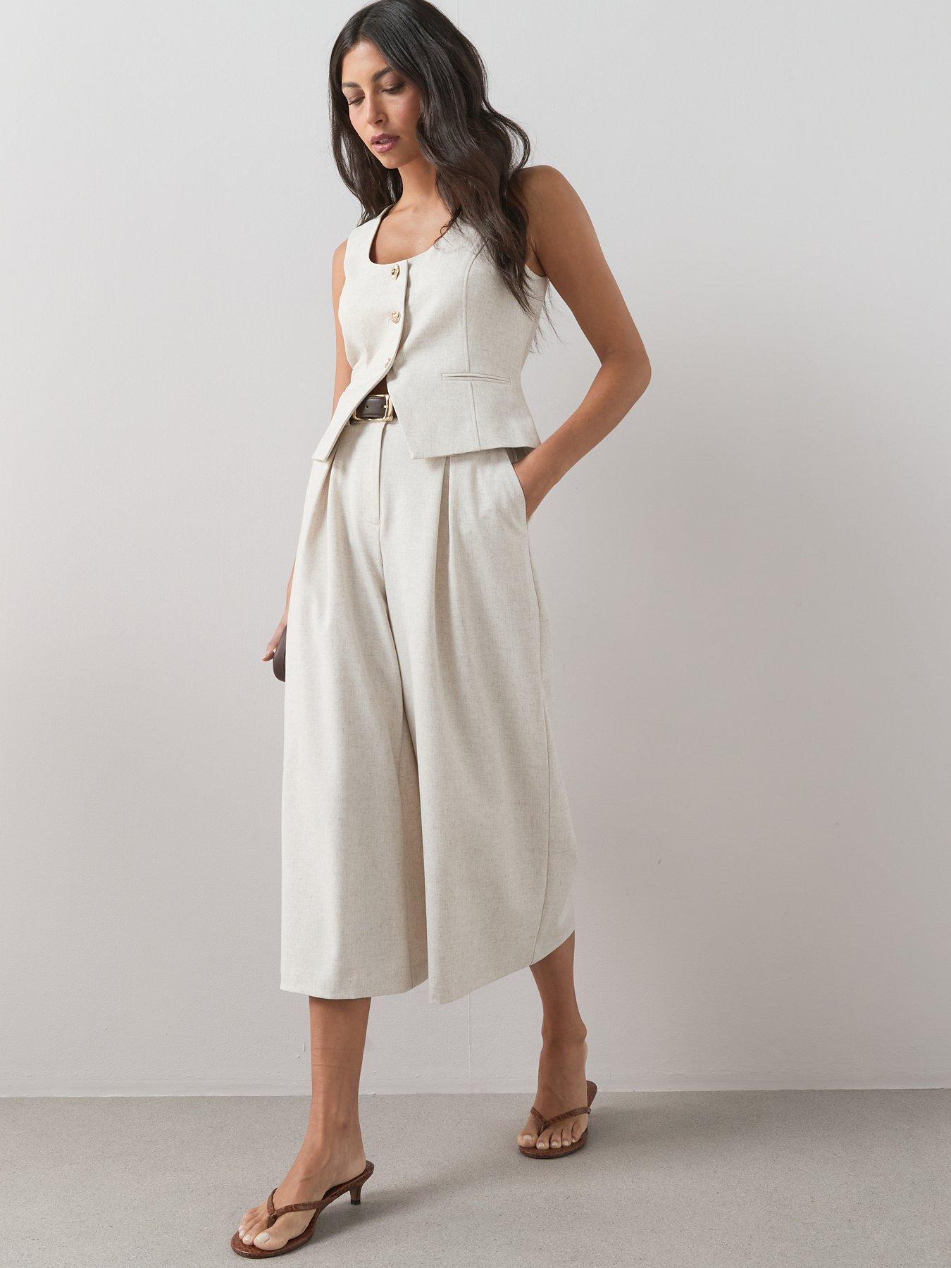 the-very-collection-linen-blend-tailored-culottes-naturaldetail