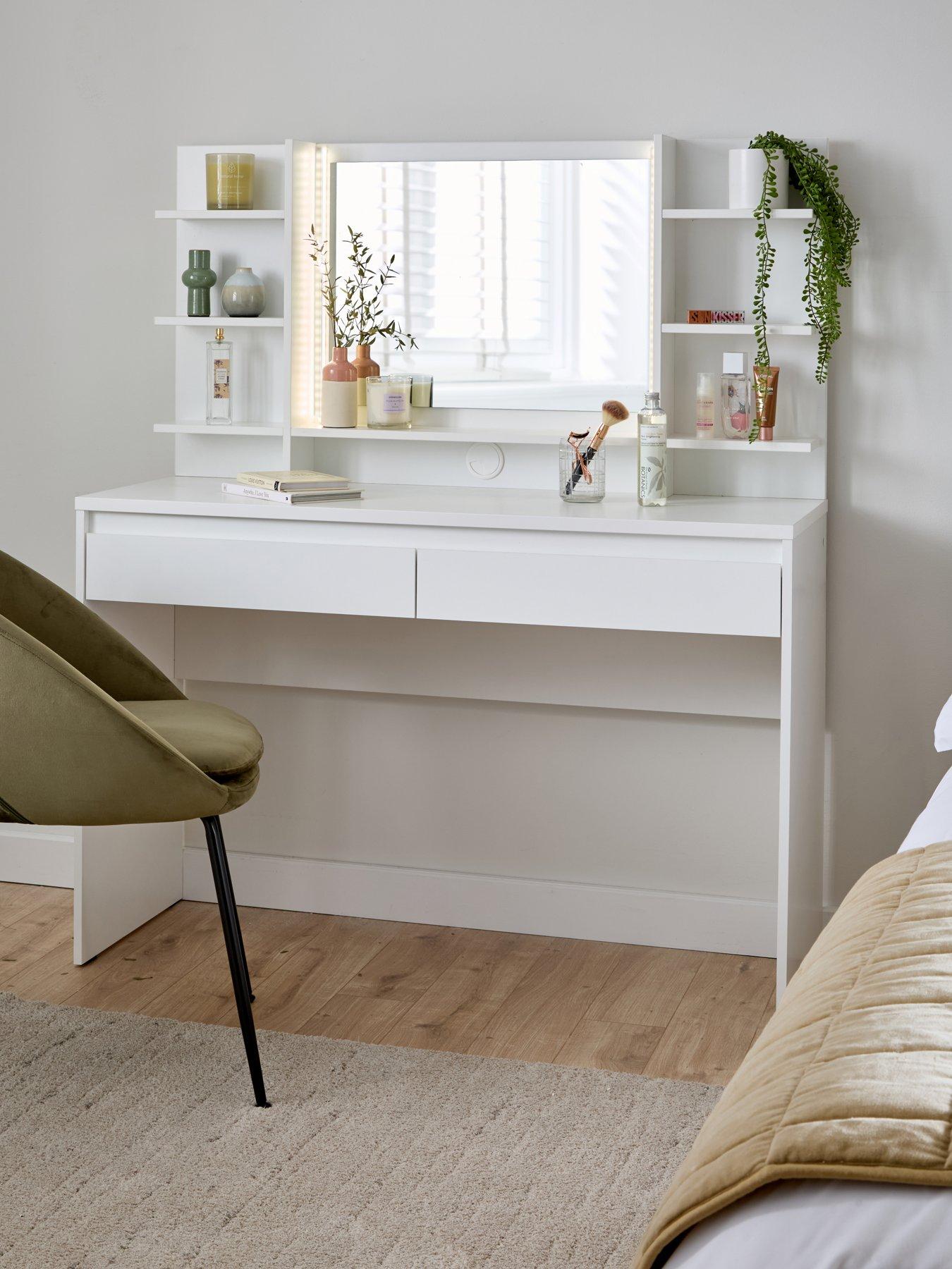 the-very-collection-lisson-lit-dressing-table-with-mirror-white-fscreg-certified