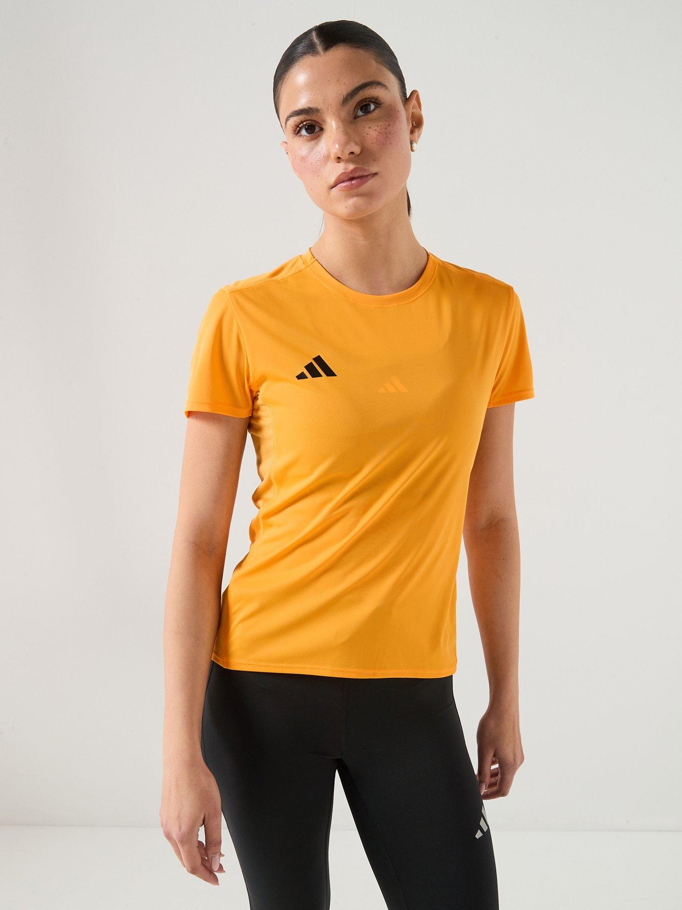 adidas Womens Running Adizero Essentials T-Shirt - Pink