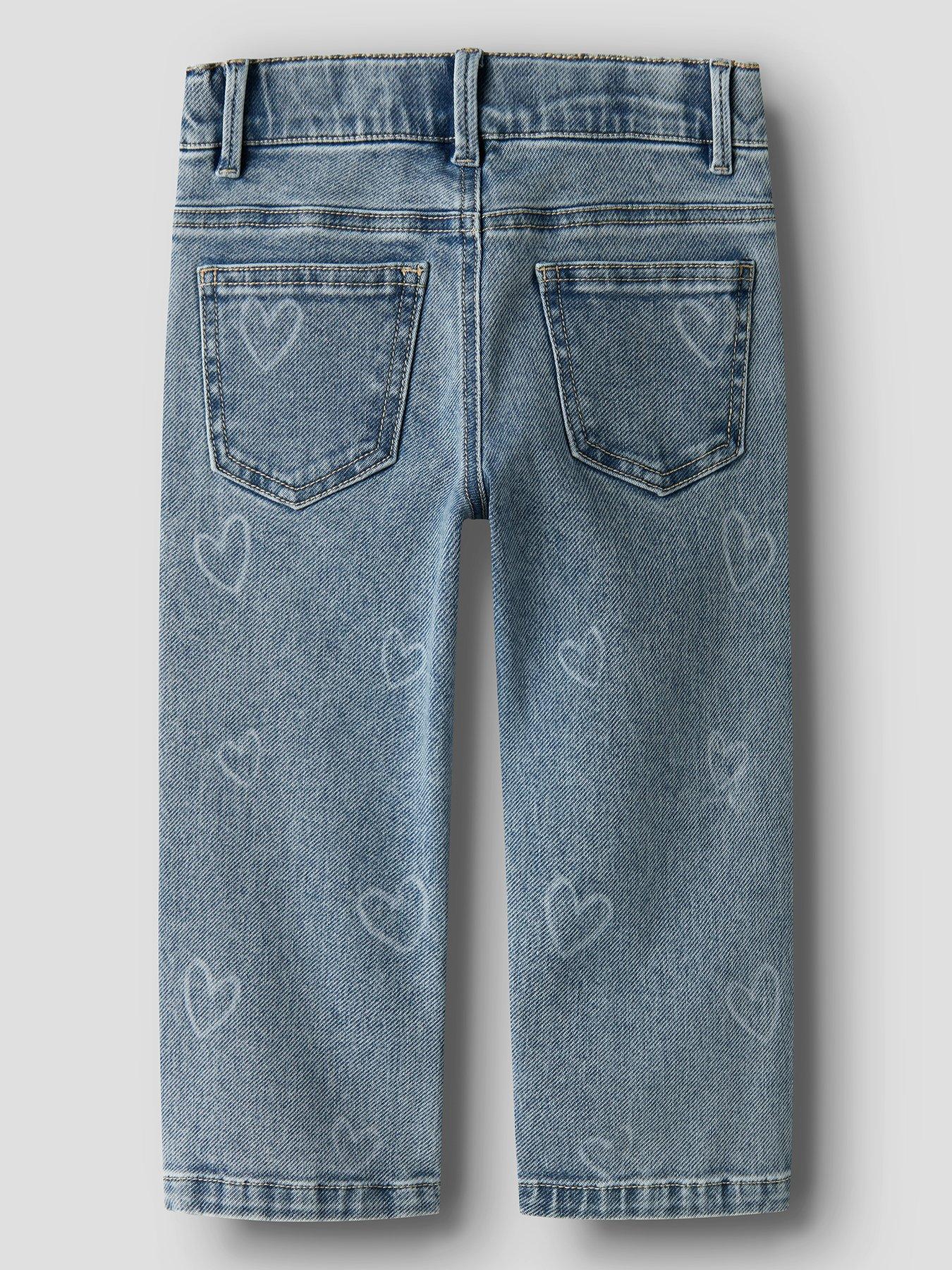 name-it-mini-girls-heart-straight-jeans-blueback