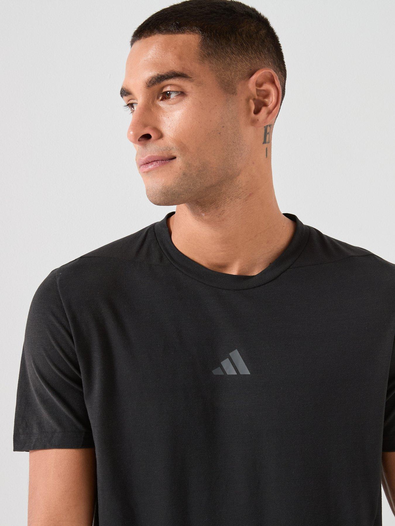 adidas-mens-training-d4t-t-shirt-blackoutfit