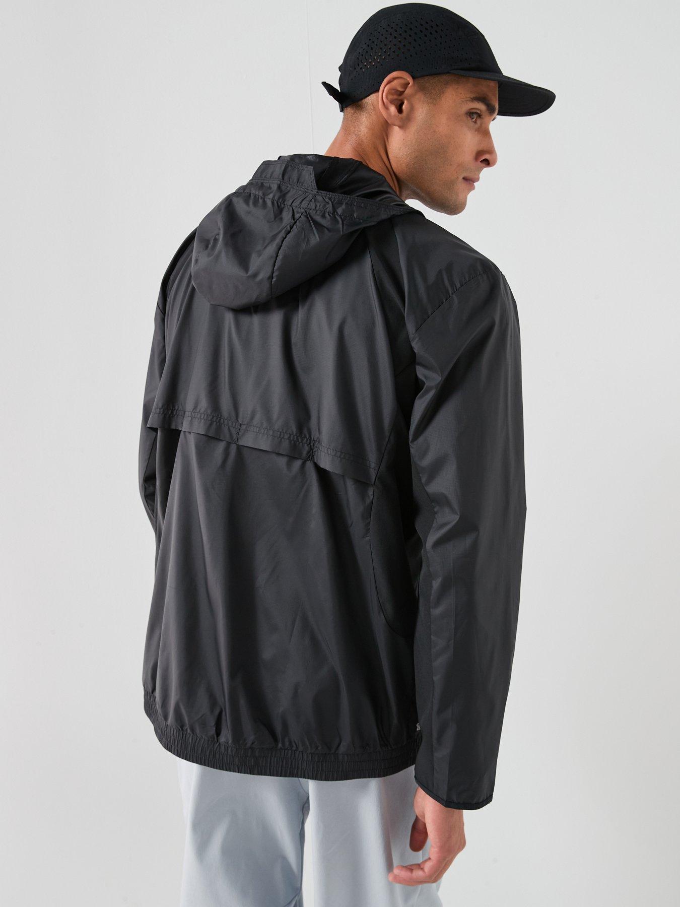 Image 2 of 6 of adidas Mens Training Tech Windbreaker - Black