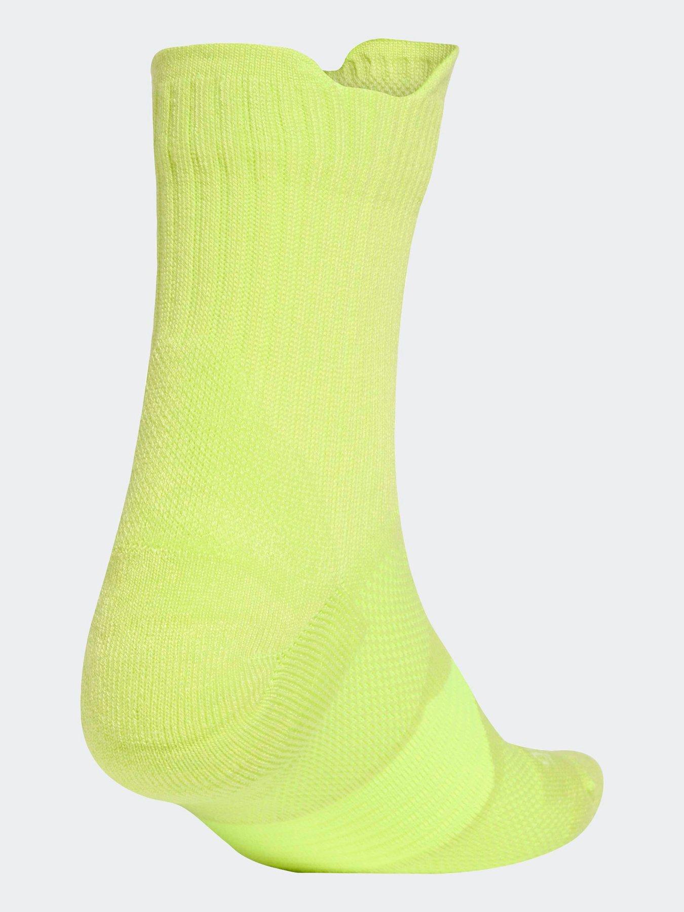adidas-unisex-running-crew-socks-yellowback