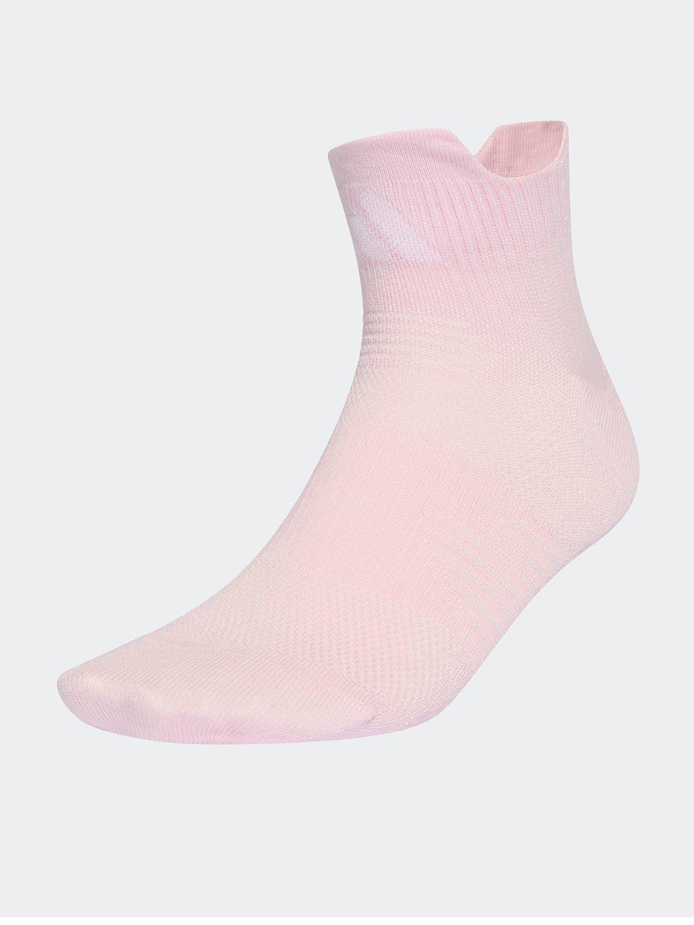Image 1 of 4 of adidas Unisex Running Light Socks - Pink