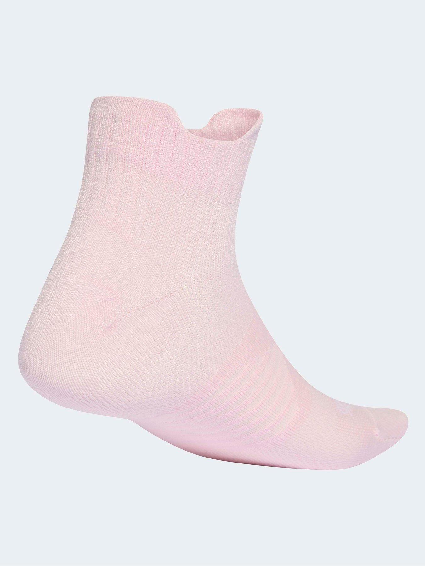 Image 2 of 4 of adidas Unisex Running Light Socks - Pink