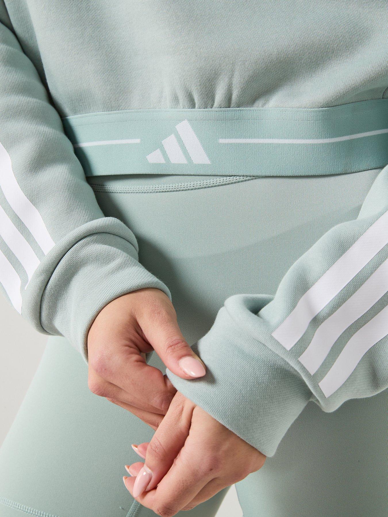 adidas-womens-training-hyperglam-sweatshirt-greendetail
