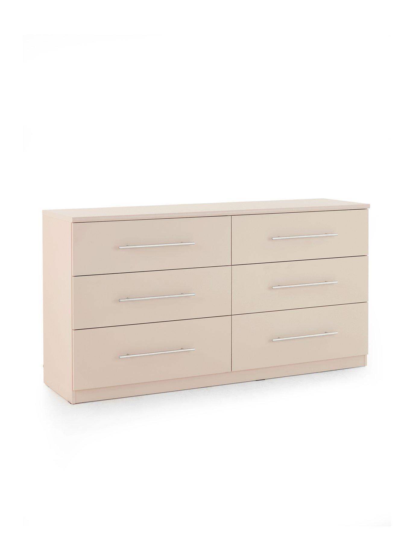 Image 3 of 7 of The Very Collection Prague 6 Drawer Chest - Oatmeal