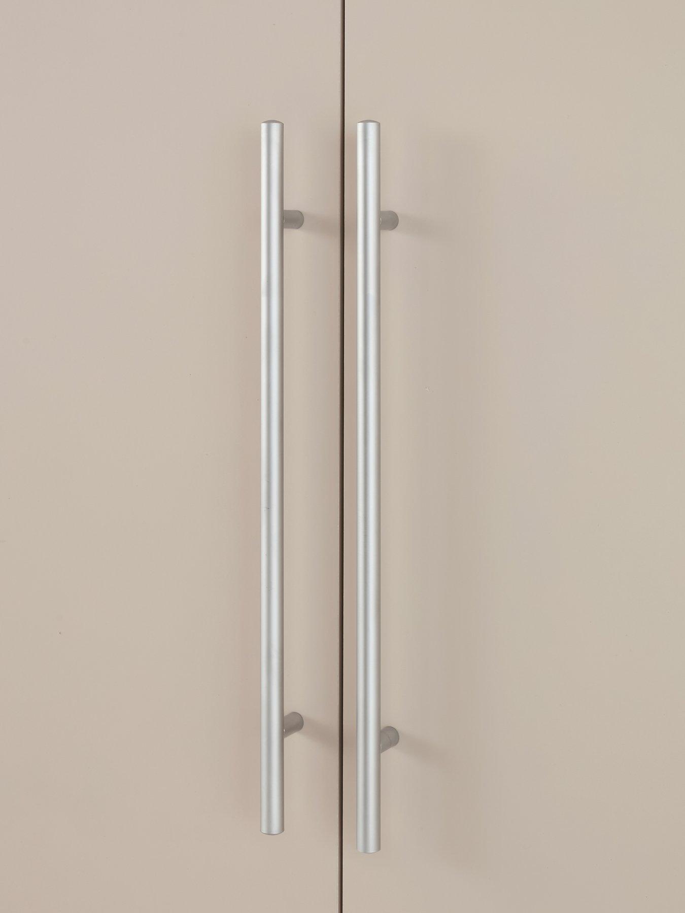 Image 5 of 7 of The Very Collection Prague 2 Door Wardrobe - Oatmeal