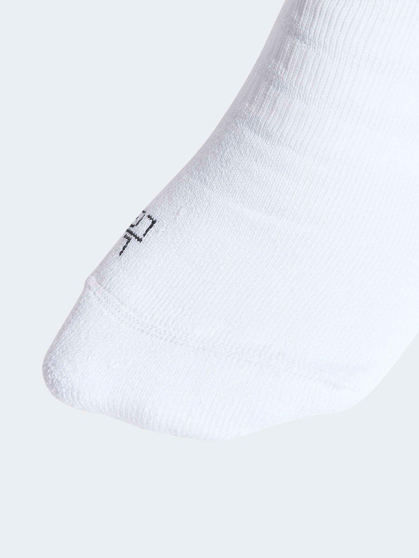 Image 3 of 4 of adidas Mens Tennis Crew Sock - White