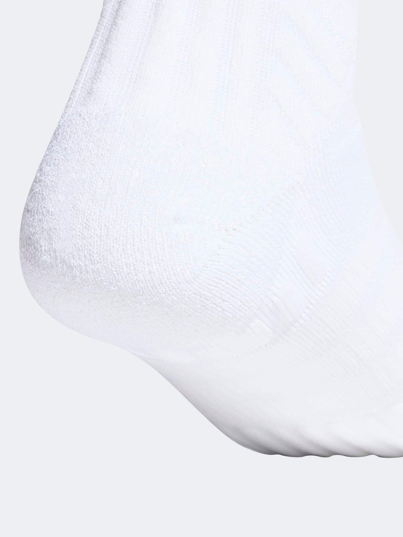 Image 4 of 4 of adidas Mens Tennis Crew Sock - White