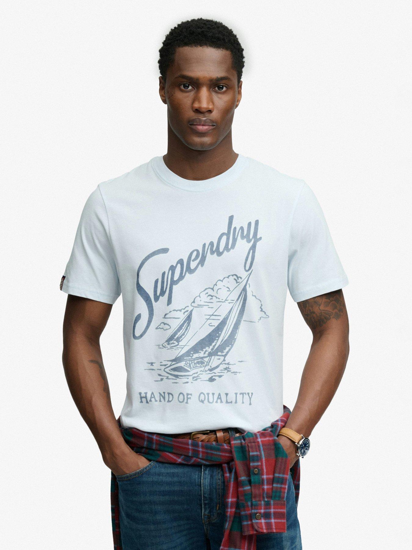 Image 5 of 7 of Superdry Lo-Fi Dockside T-Shirt - Blue