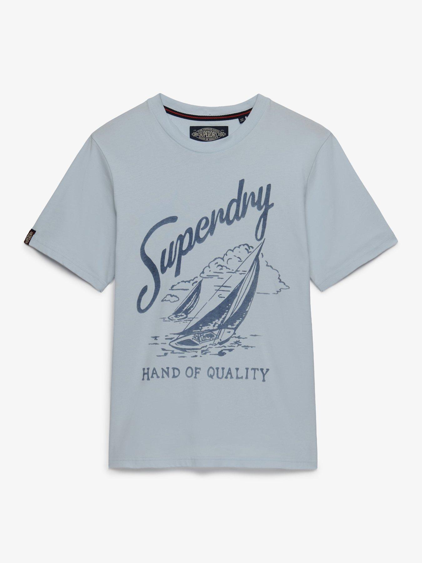 Image 7 of 7 of Superdry Lo-Fi Dockside T-Shirt - Blue
